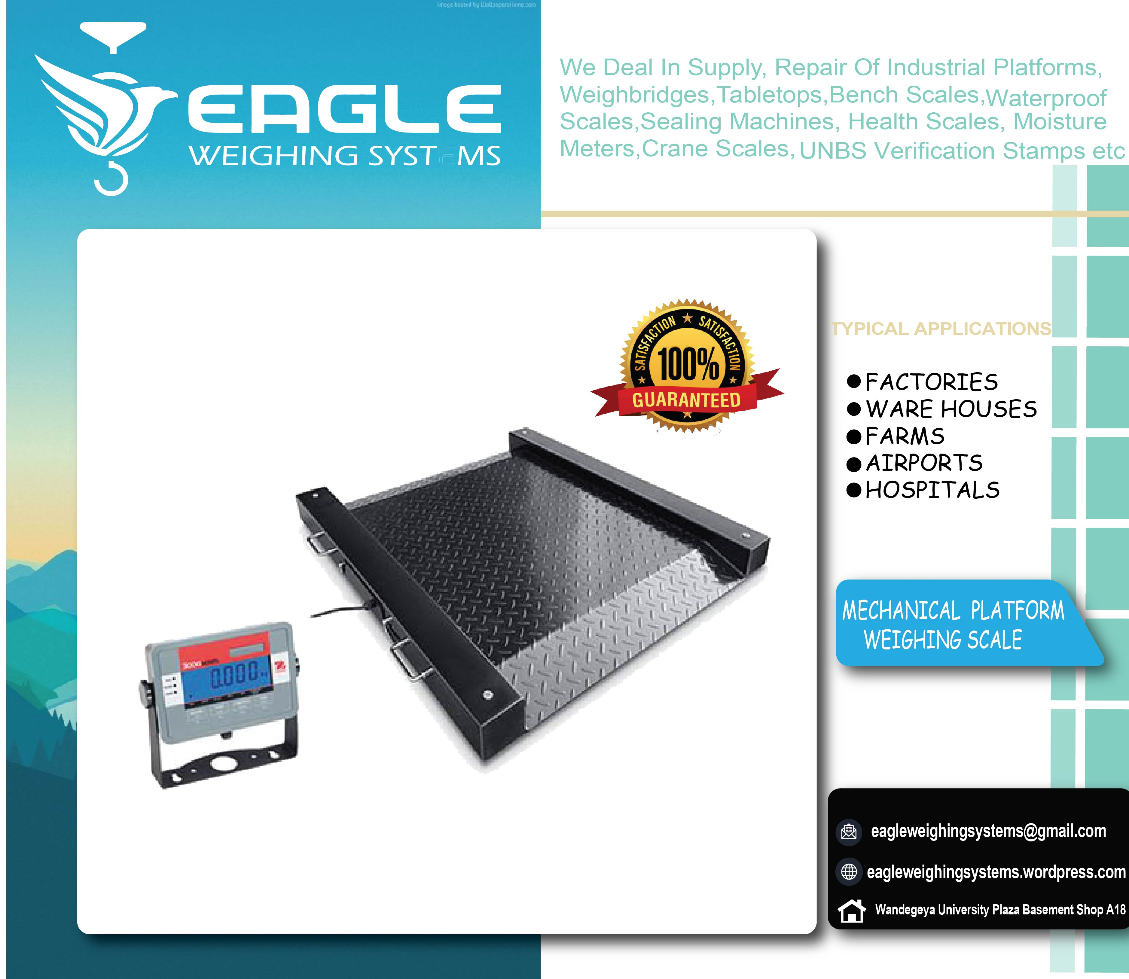 Electronic Industrial platform scales'