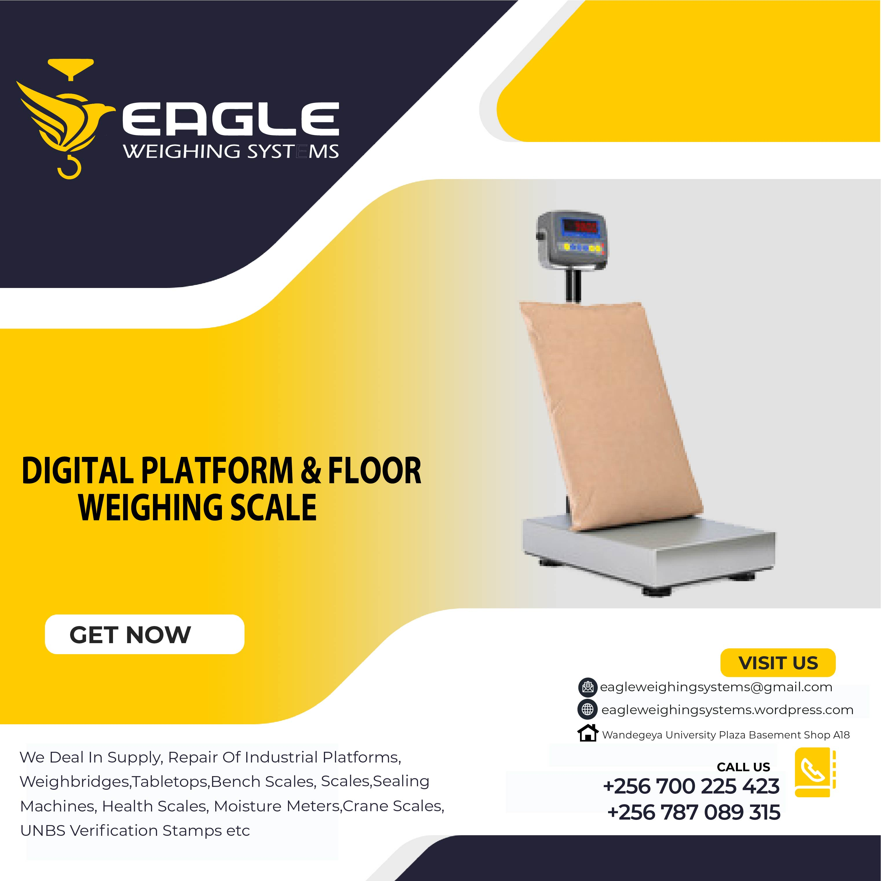 Digital platform weighing scales in Kampala'