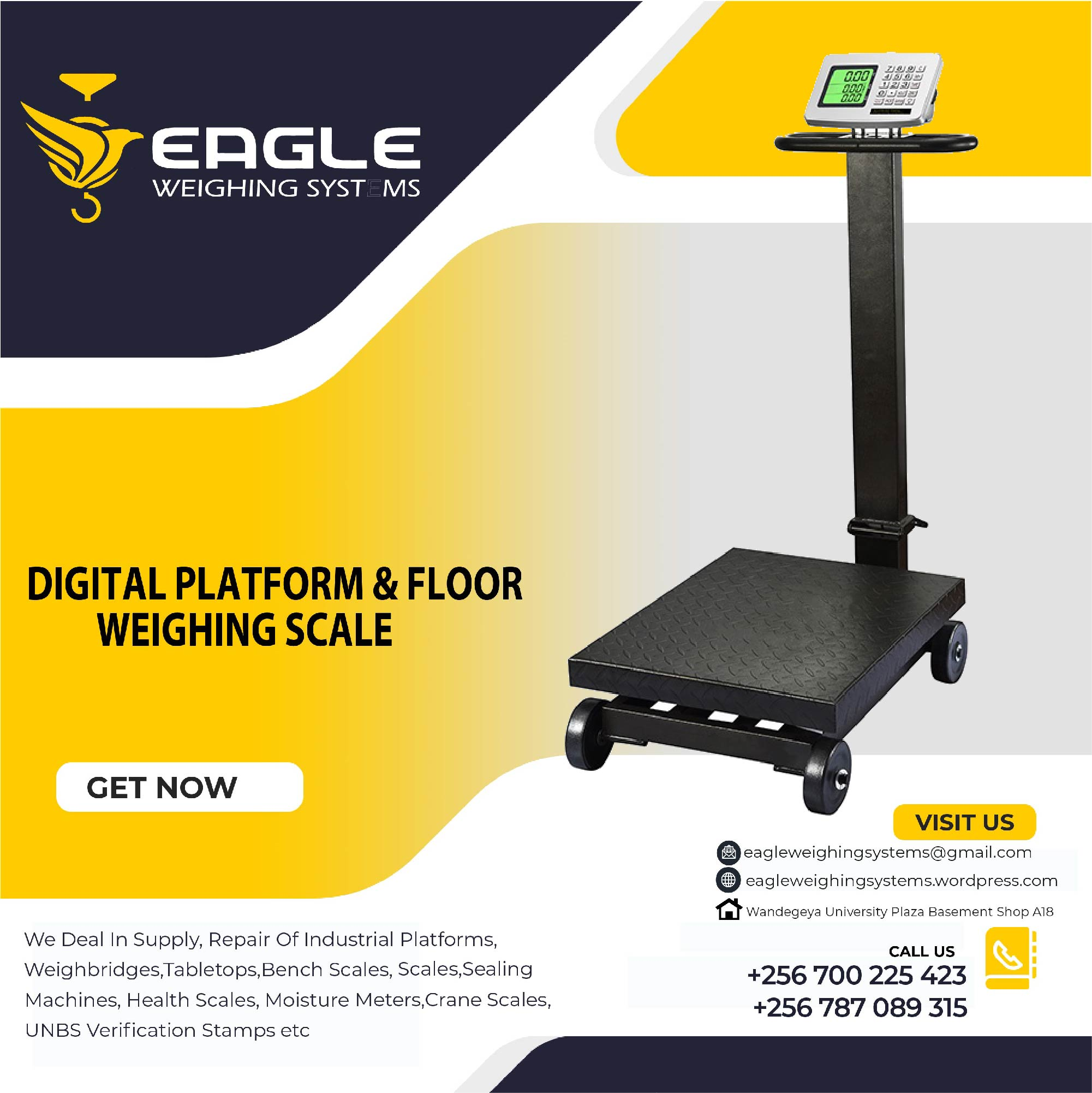 tcs system electronic bench weighing digital platform scales'