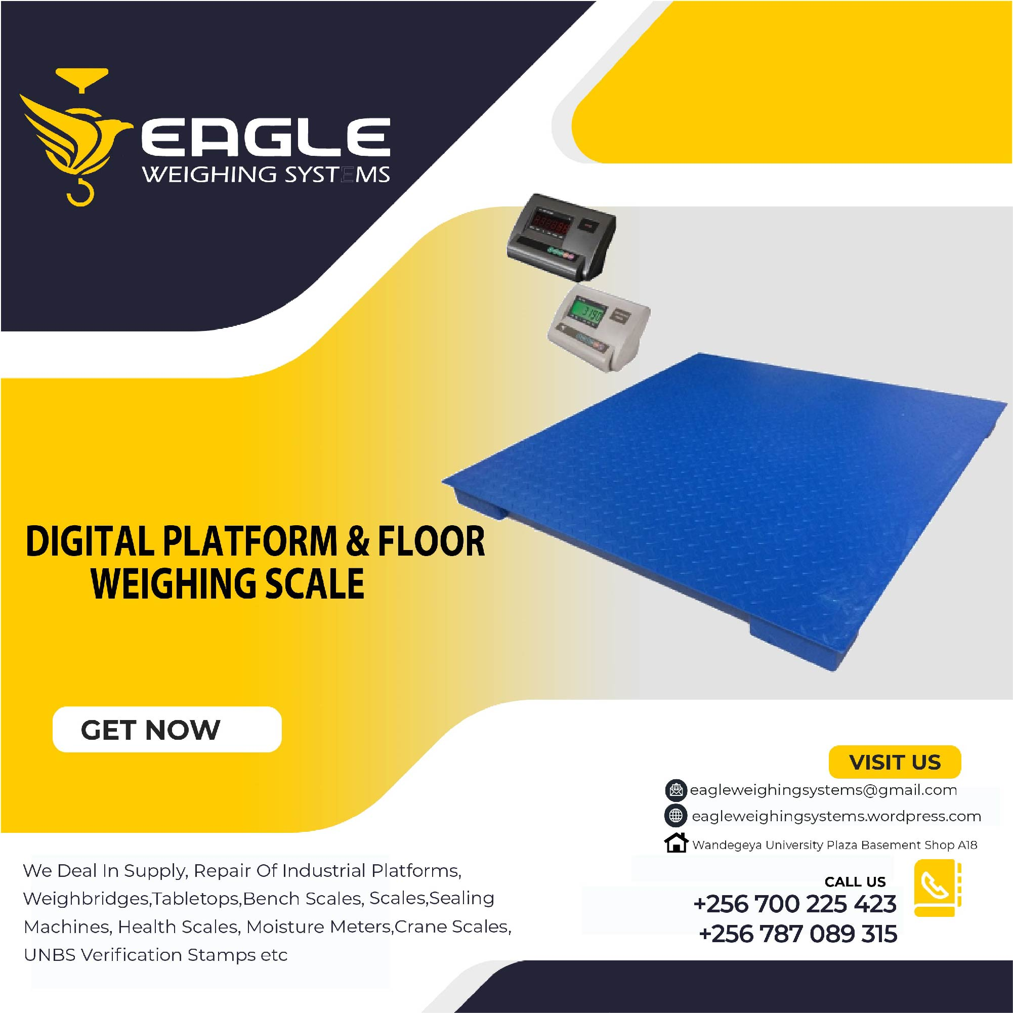 Digital weight 3 ton electric warehouse weighing scales'