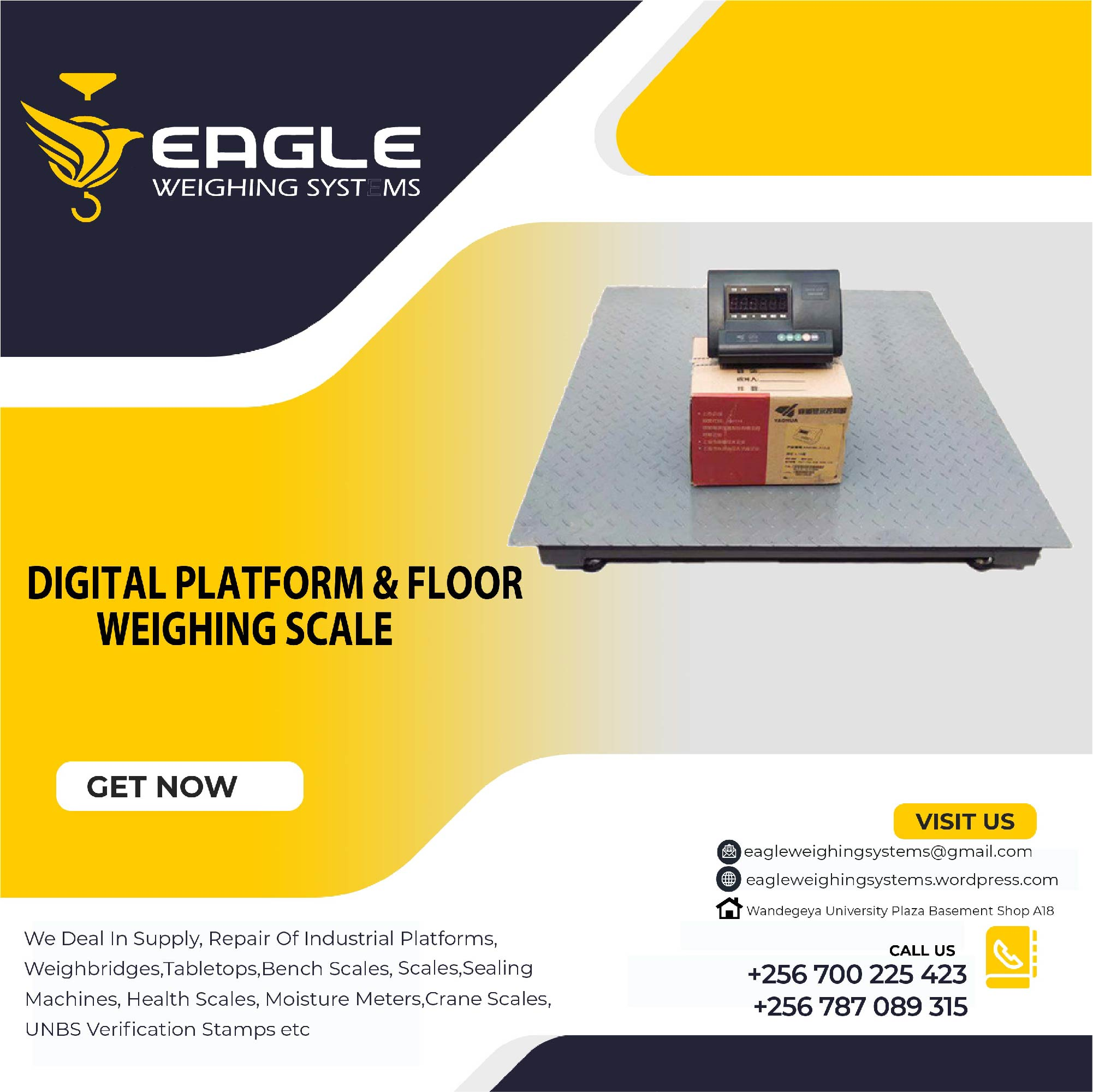 Electronic Price computing platform scales'