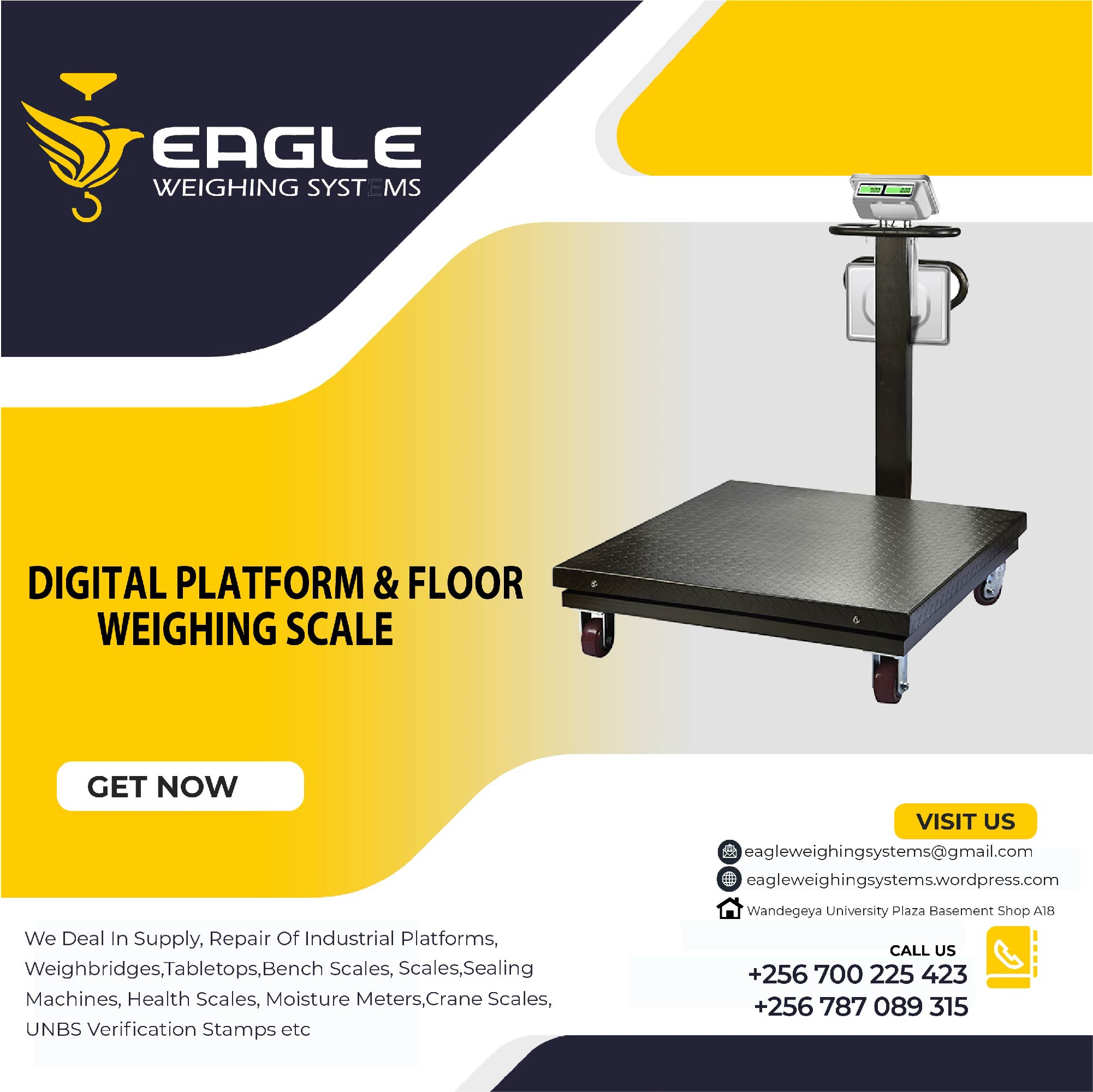 Electronic floor weighing scale bench scales'