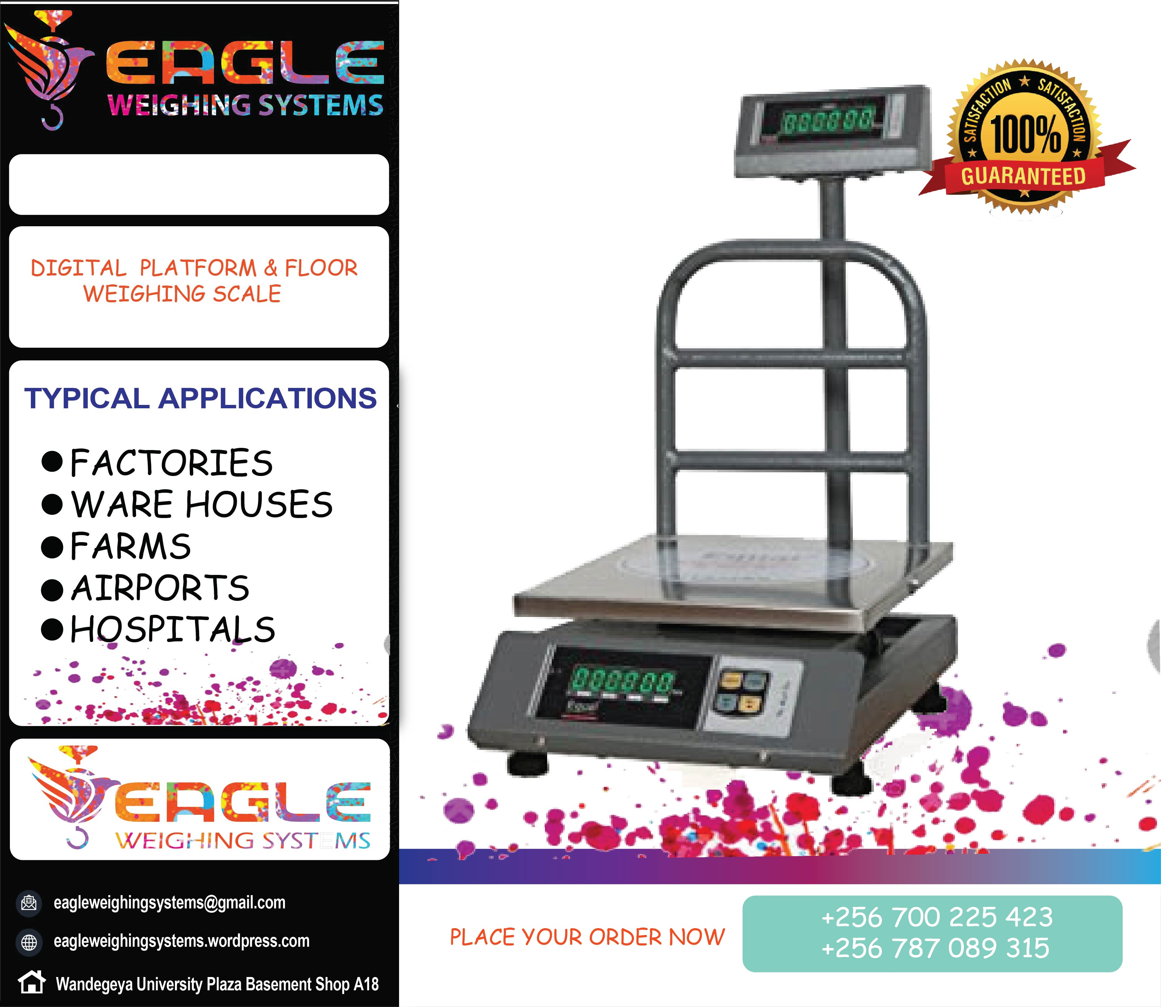 Digital weighing scales'