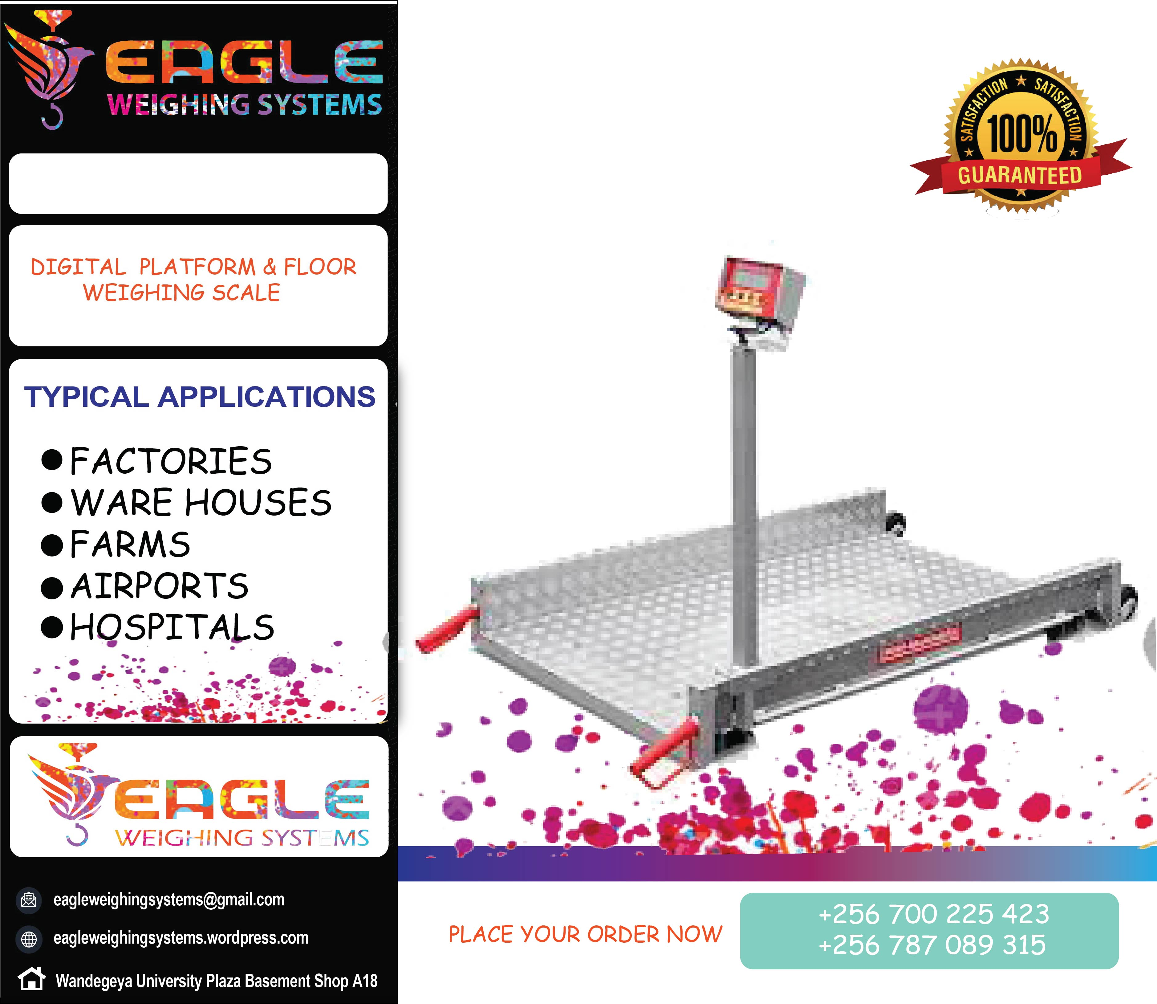 Digital body Weighing Platform Stainless Steel Scale'