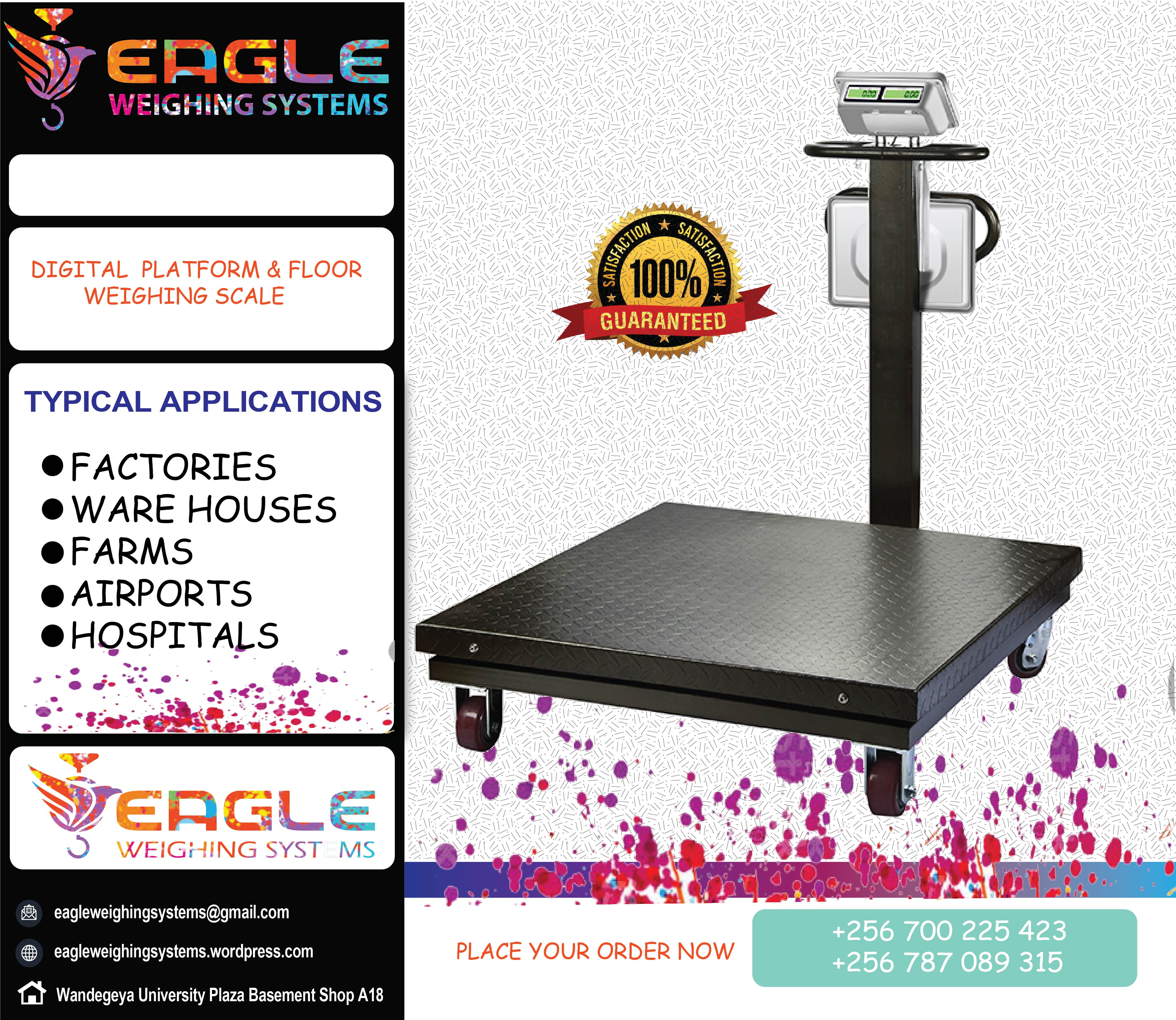 HEAVY-DUTY WEIGHING SCALES'