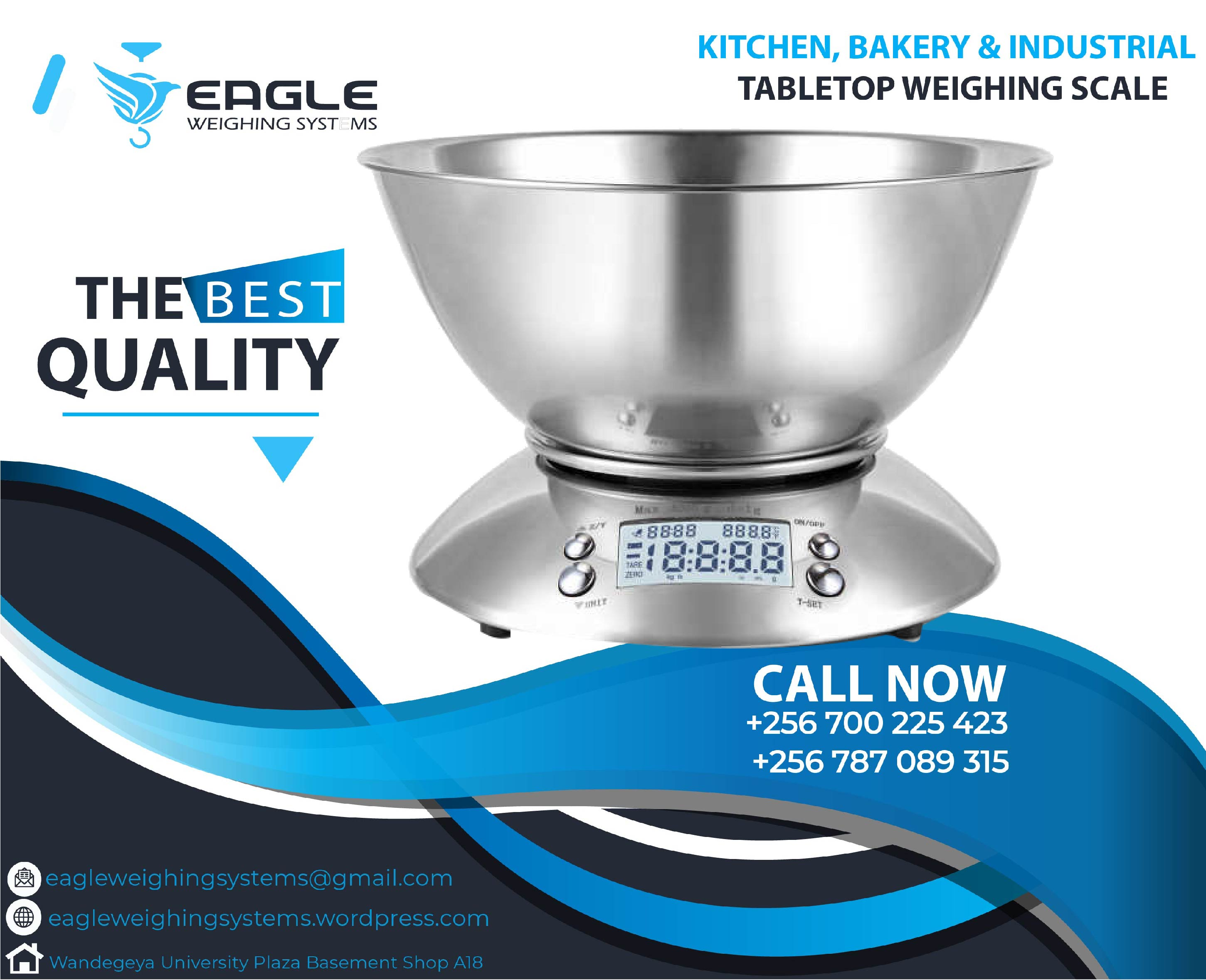 Waterproof type stainless steel weighing Scales'