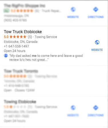 tow truck near me'