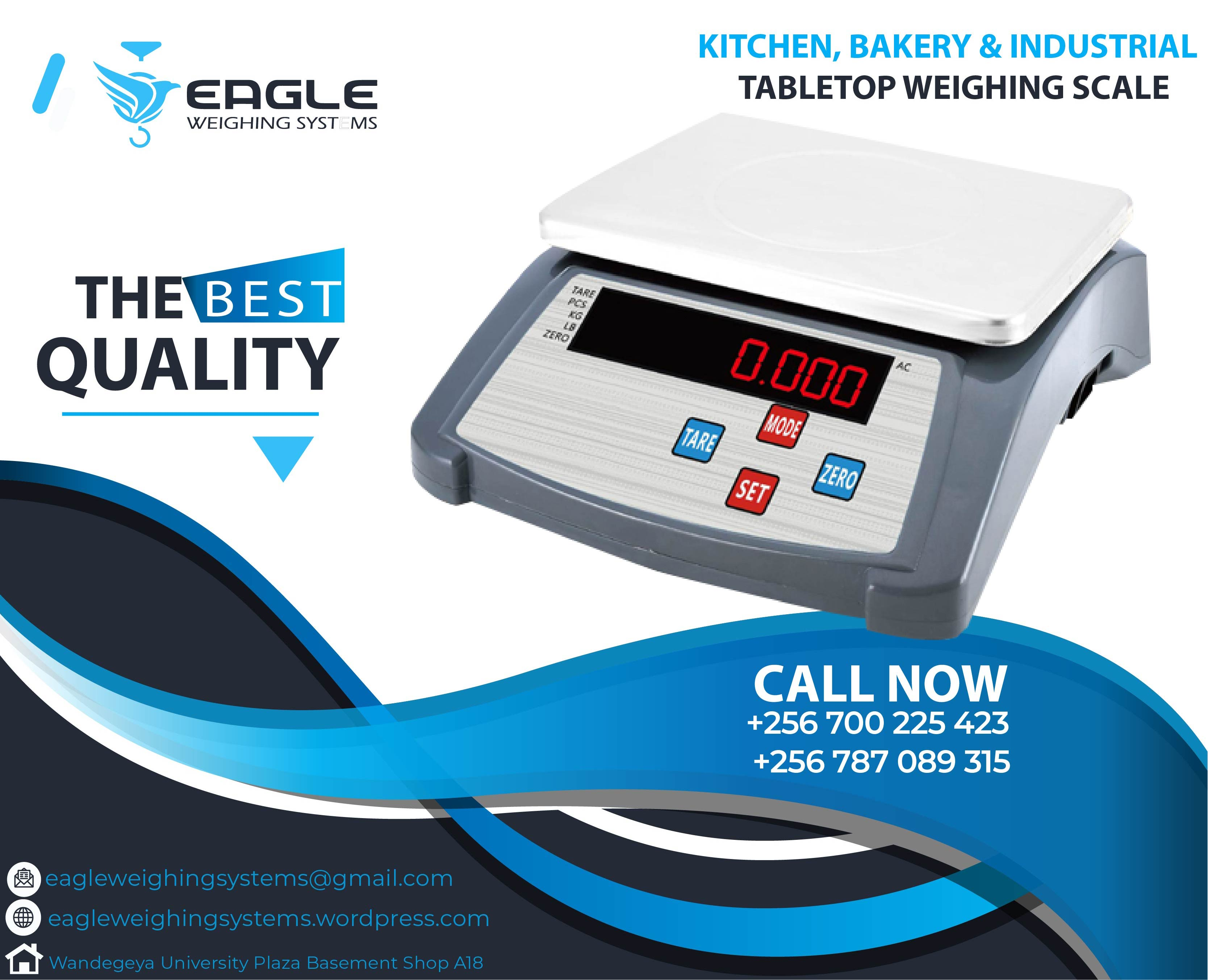 TABLETOP WEIGHING SCALES'