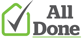 ALL DONE - Home Improvement & Commercial Property Maintenance Logo