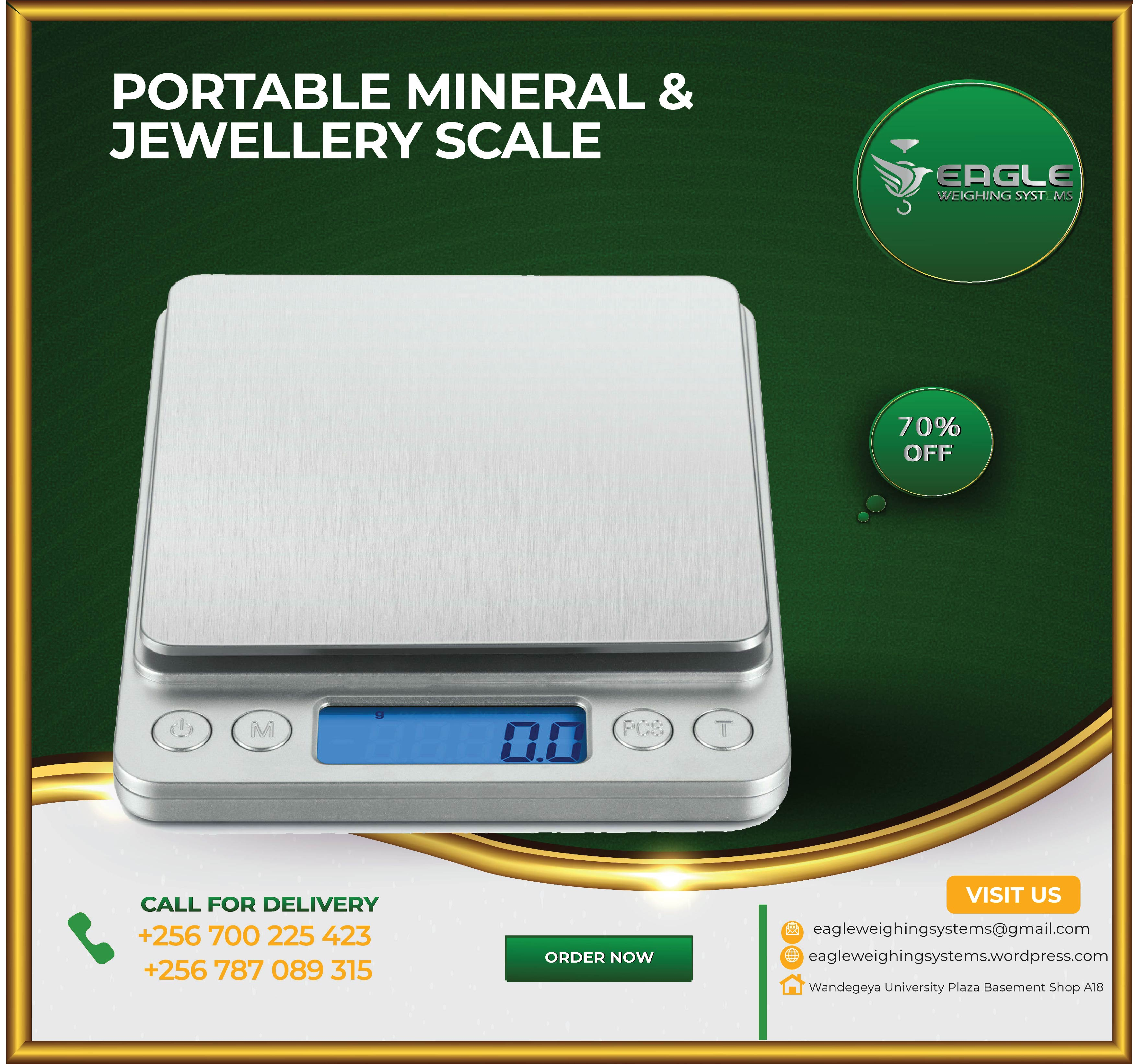 body pocket weighing scale for minerals'