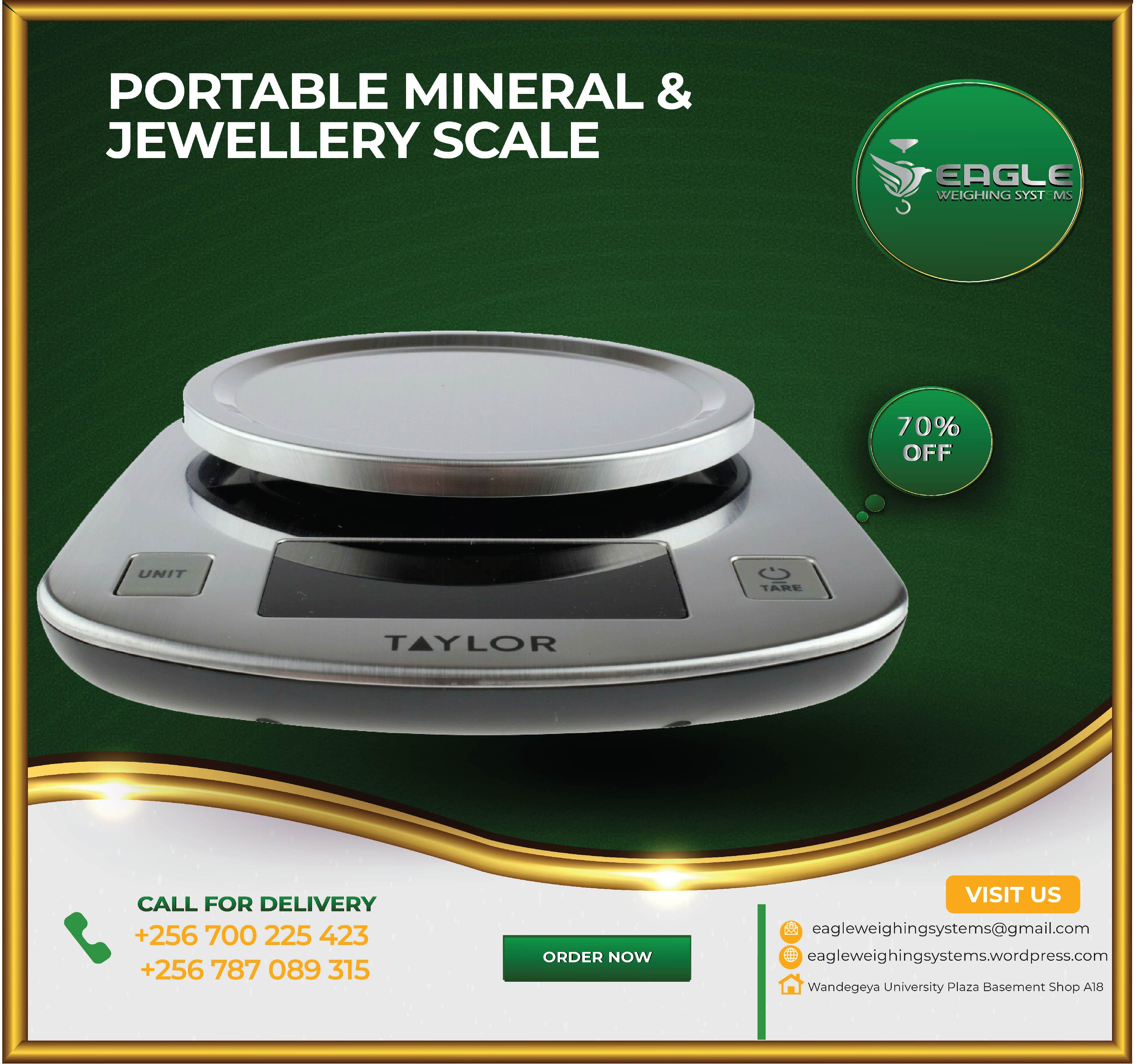 Jewellery Gold Silver Coin Gram weighing scales'