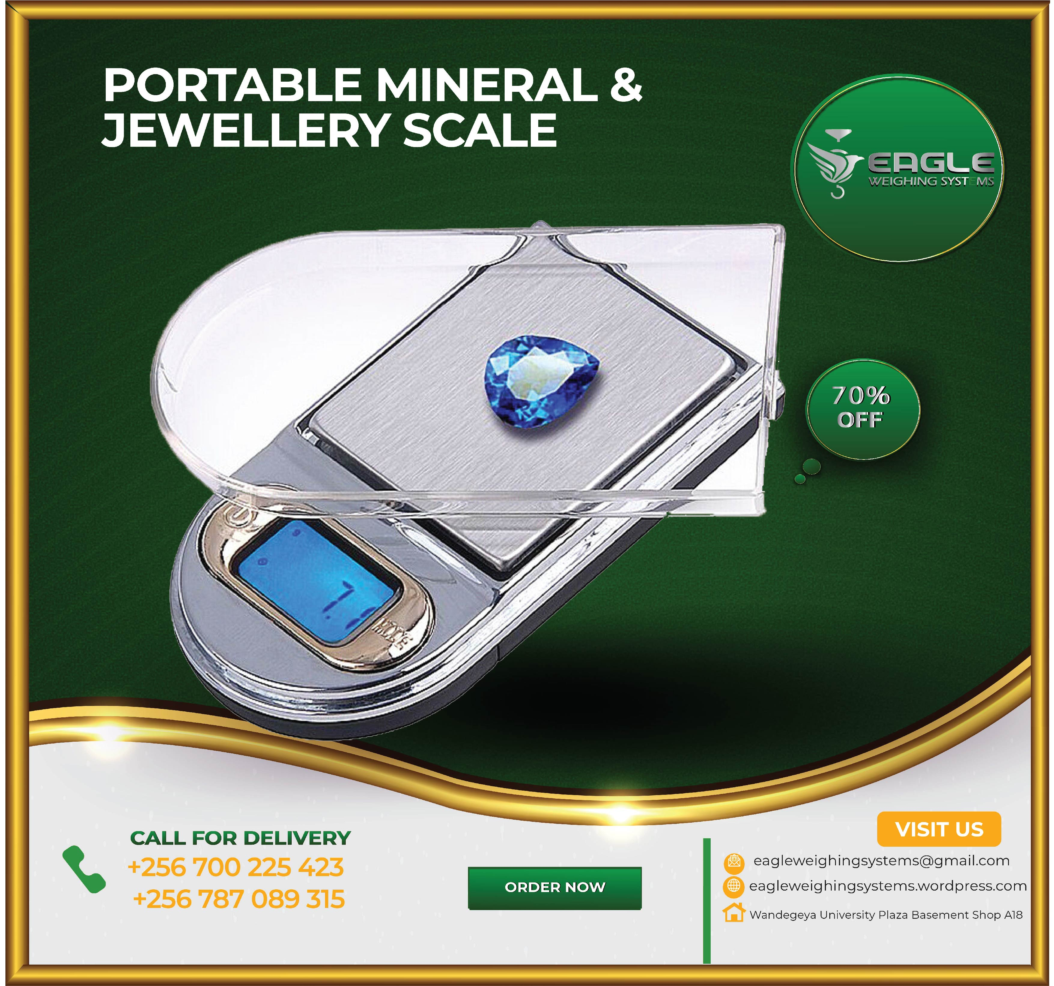 Portable Diamond scales'