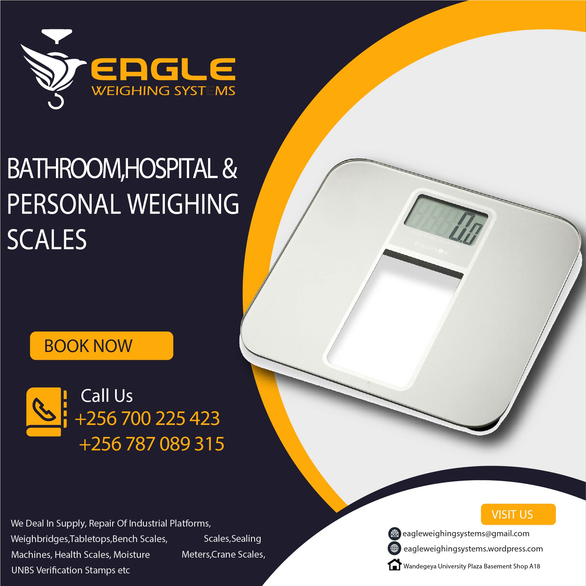 Slim Body Weight Bathroom Scales'