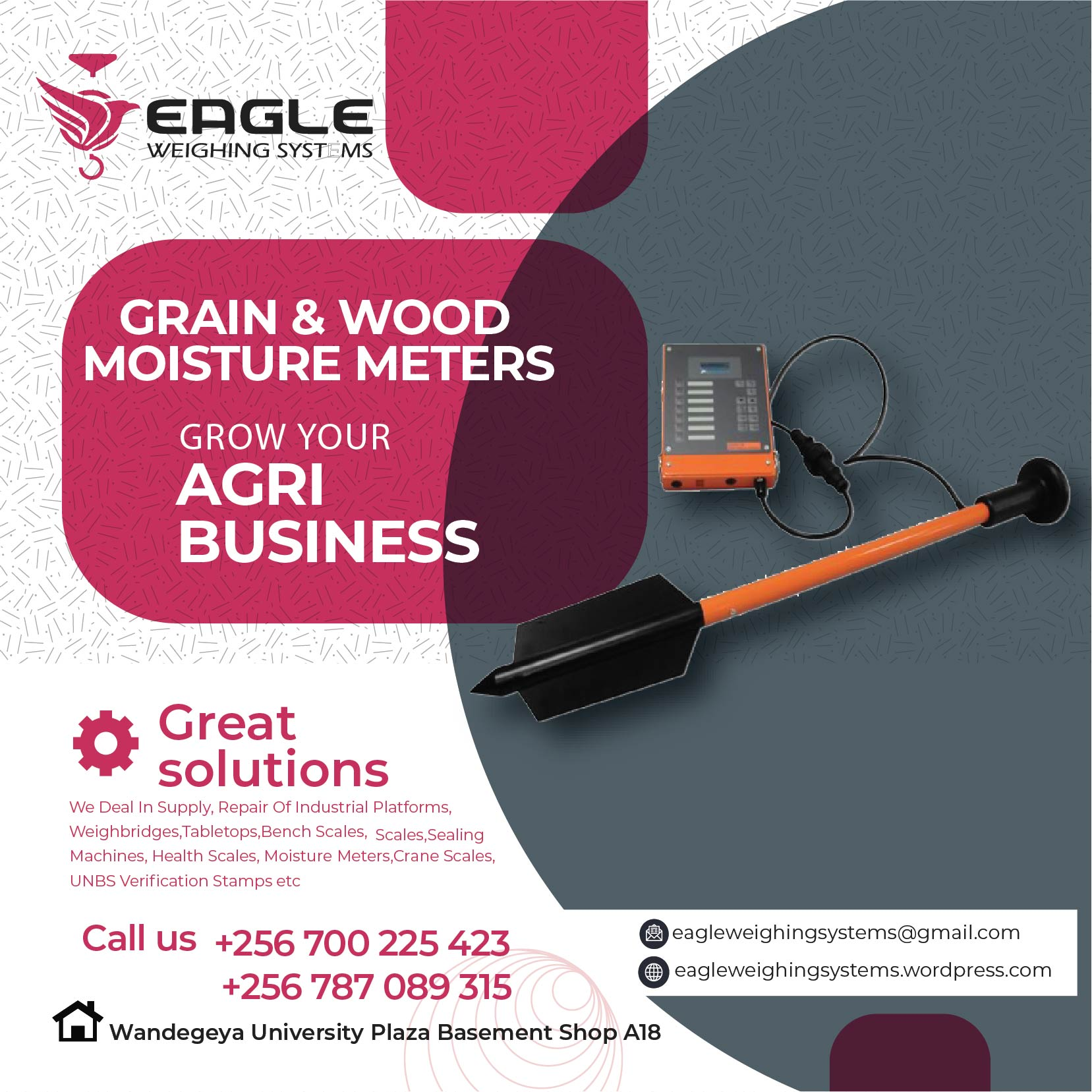 Where to buy digital moisture meters in Kampala'