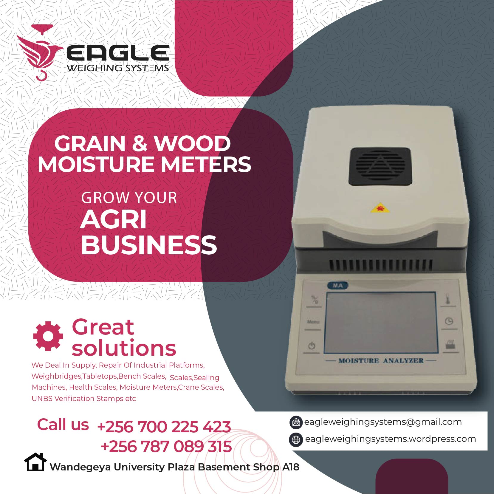 Touch screen halogen moisture analyzers'