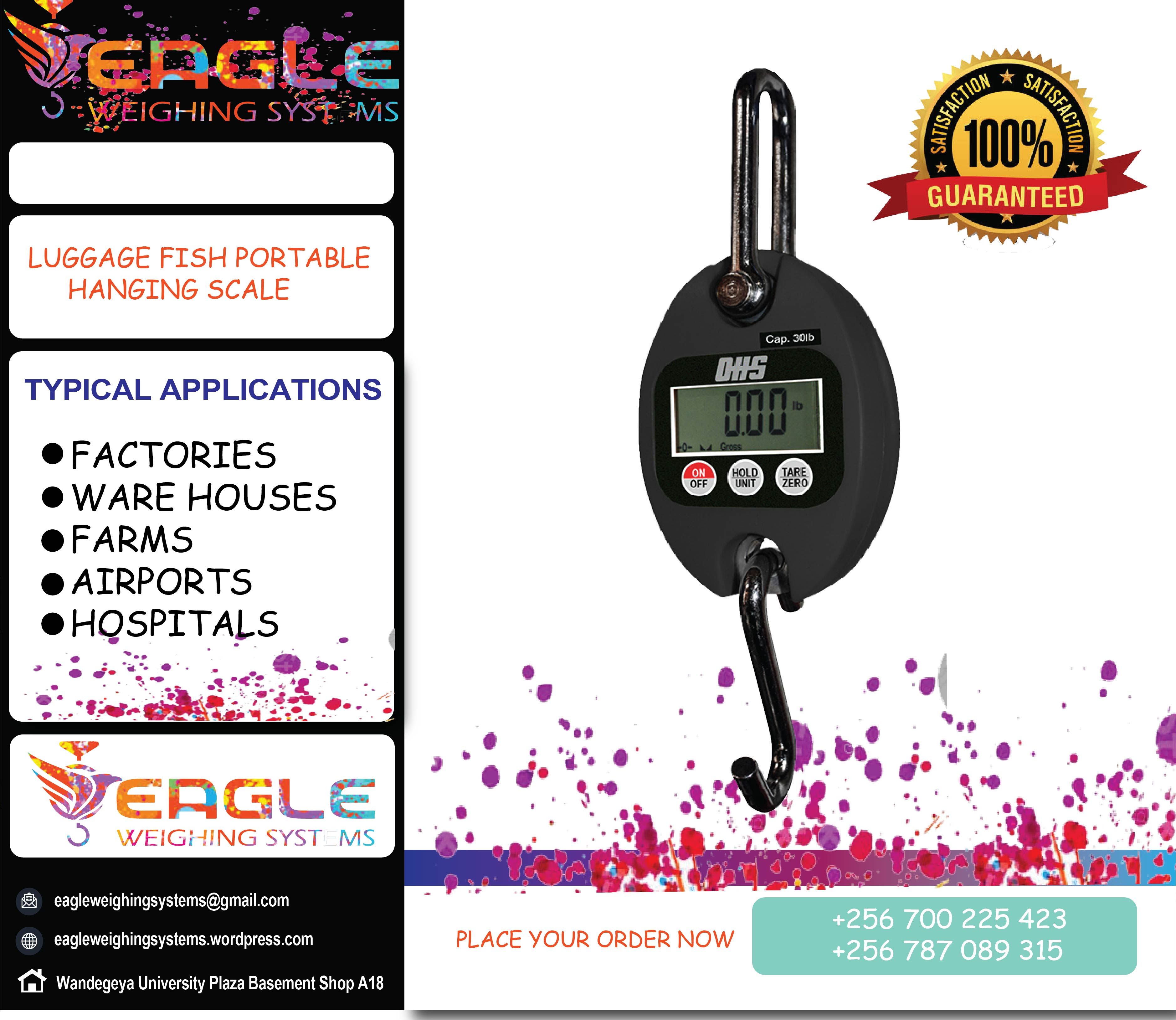 Electronic luggage scales'