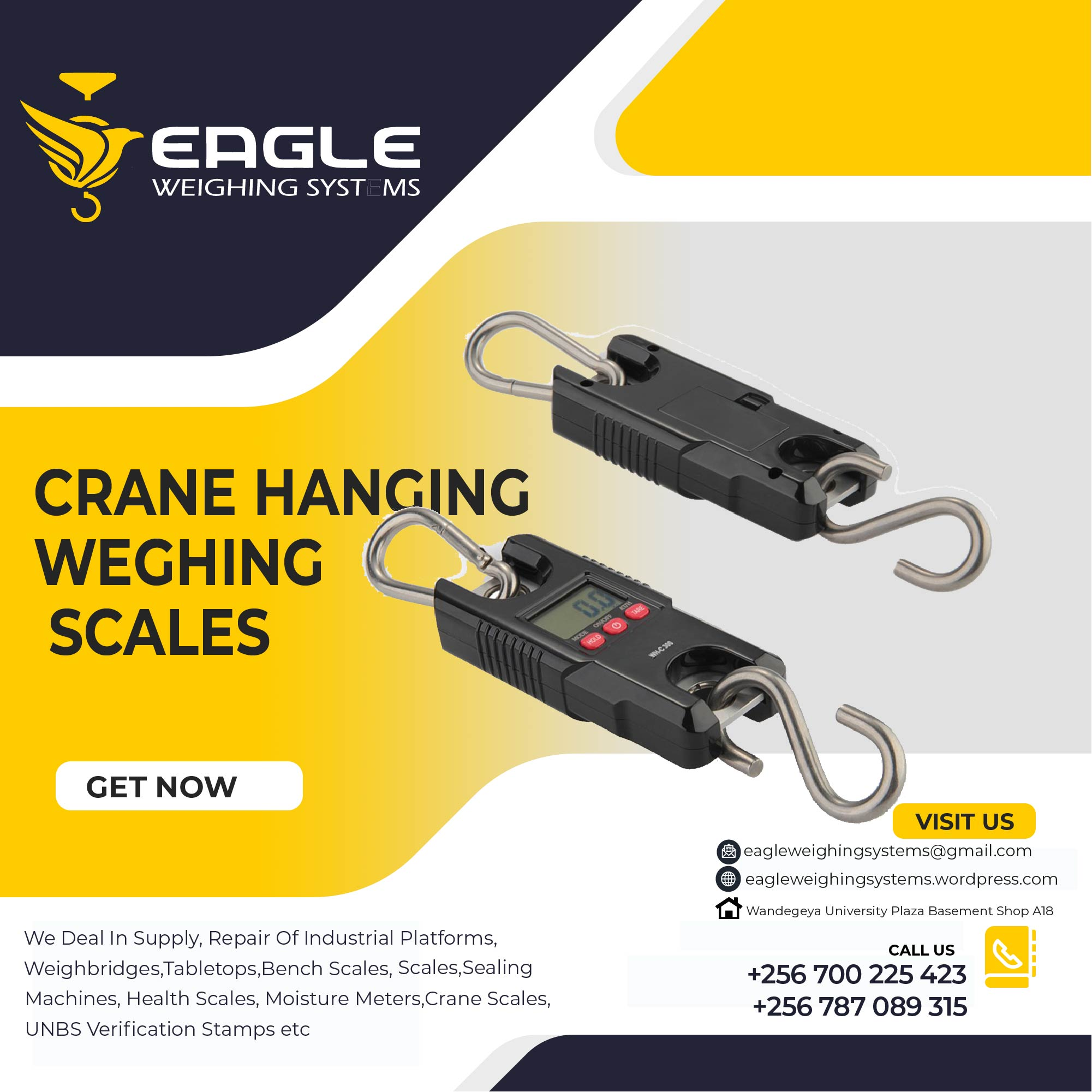 Digital crane scales for Home and Farm use'