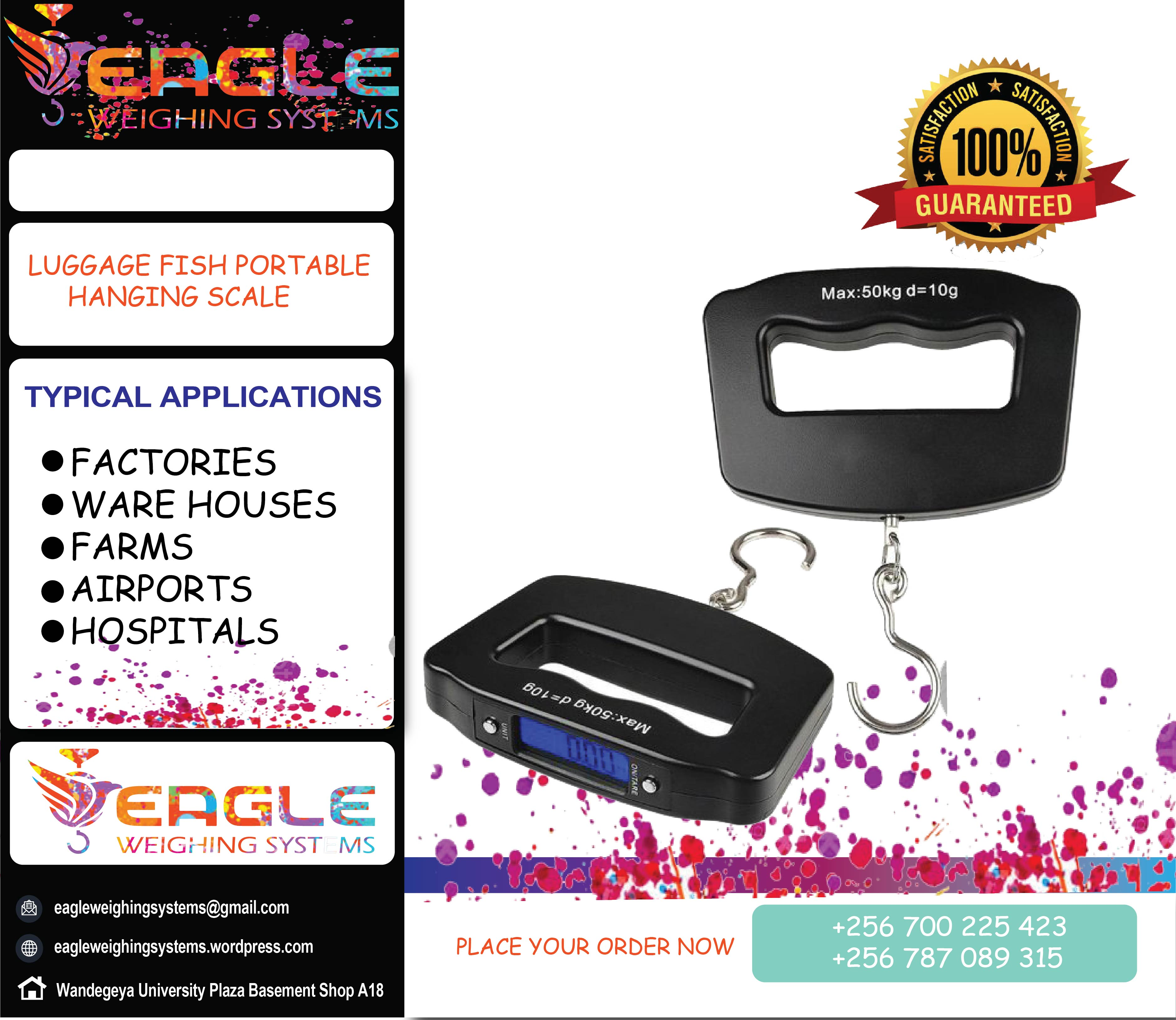 Mini electronic hanging luggage scale'