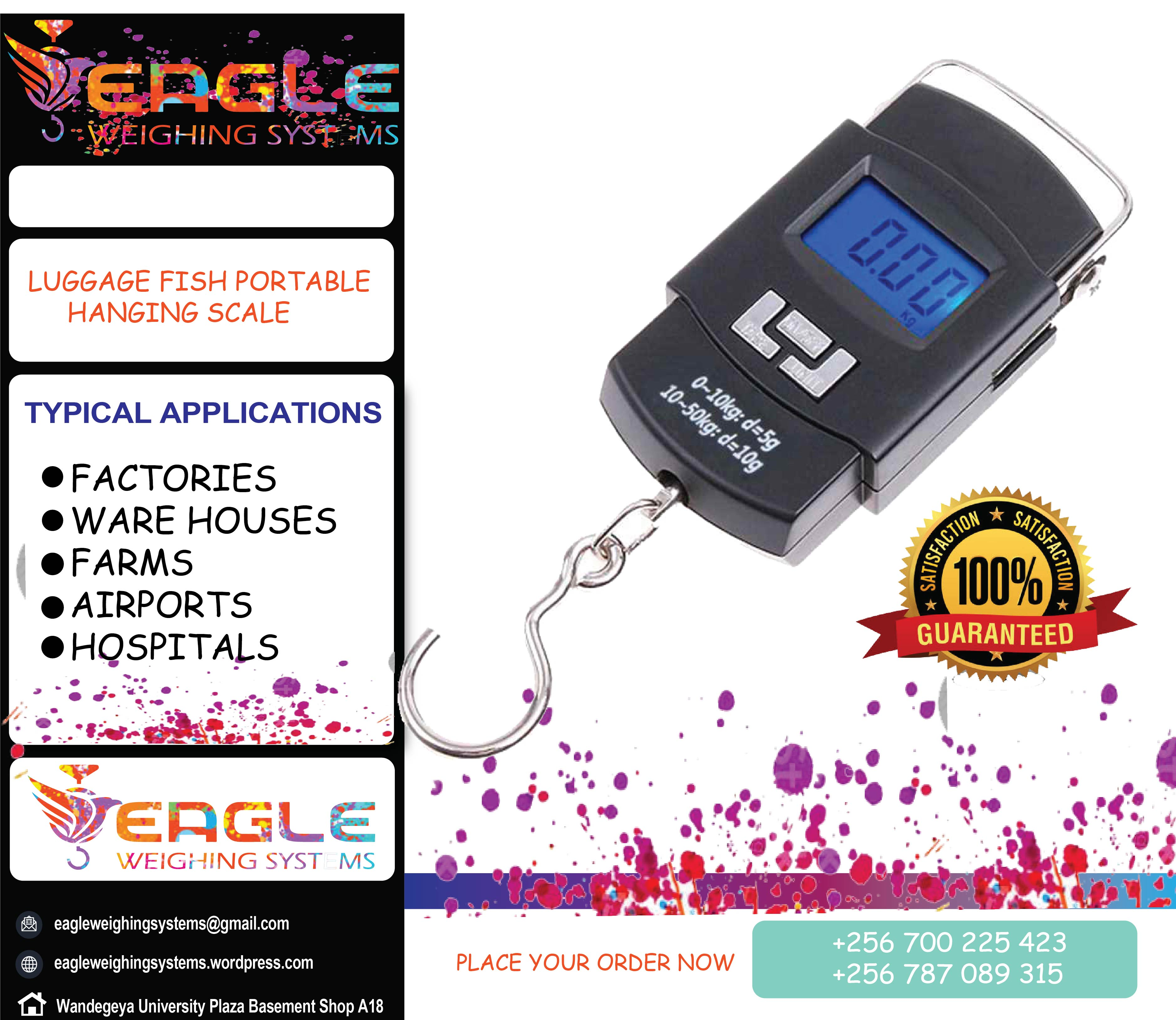 Digital Hanging Weighing Portable Scales'