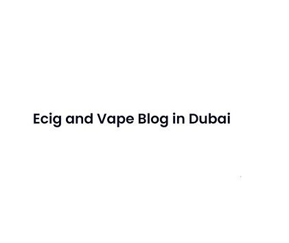 Company Logo For Ecig and Vape Blog in Dubai'