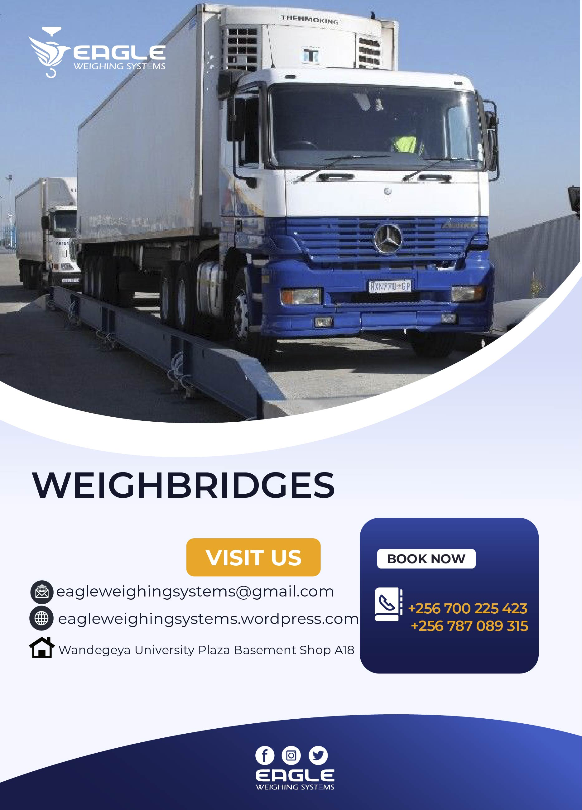 Weighbridges with guarantee reliable performance in kampala'