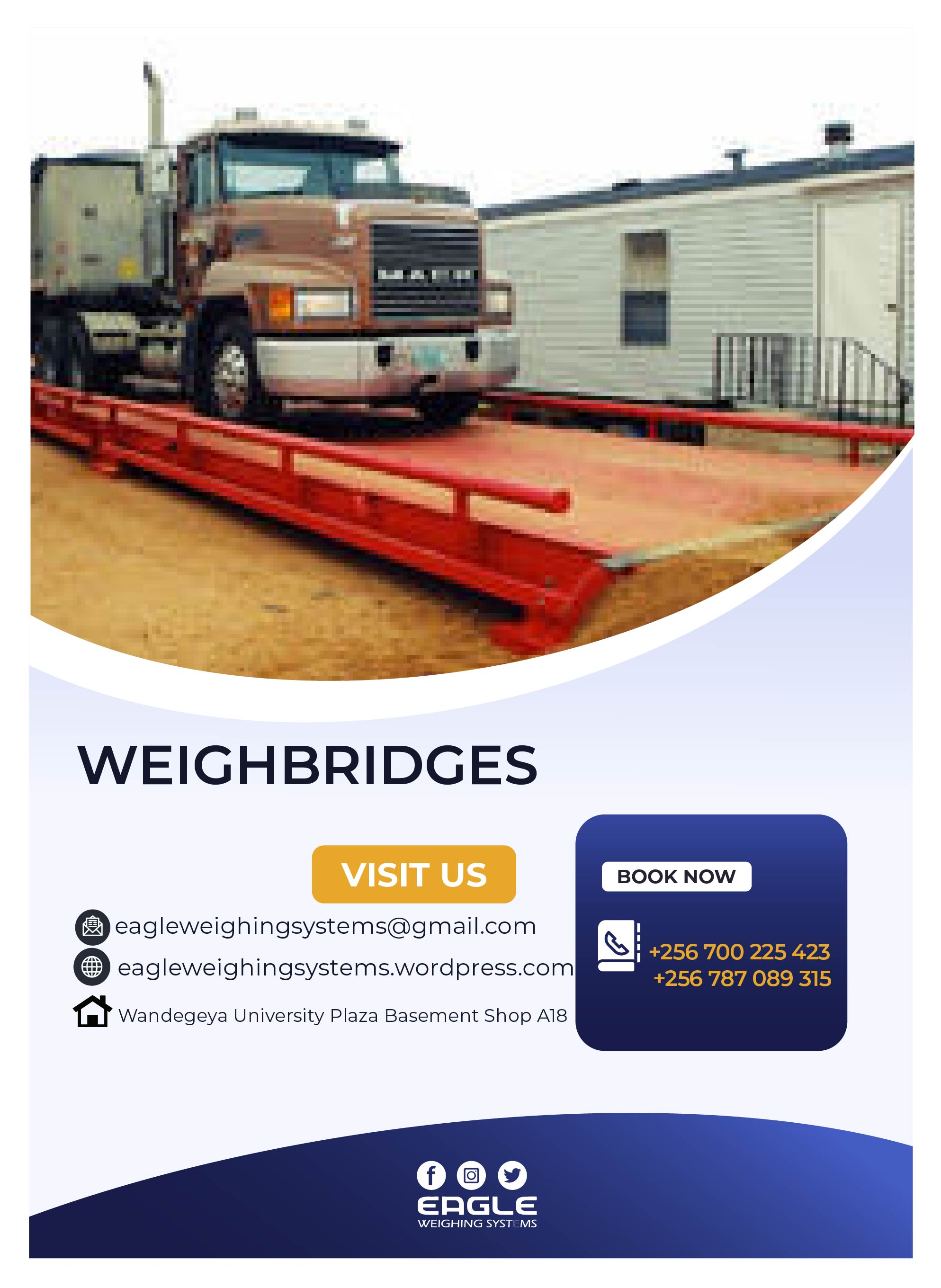 METAL MODULAR WEIGHBRIDGE SUPPLIER IN KAMPALA'