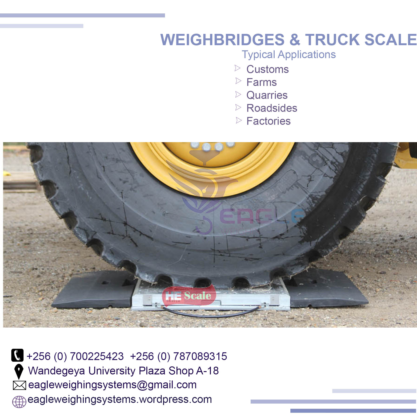 Corrosion-resistant weighbridges in kampala Uganda'