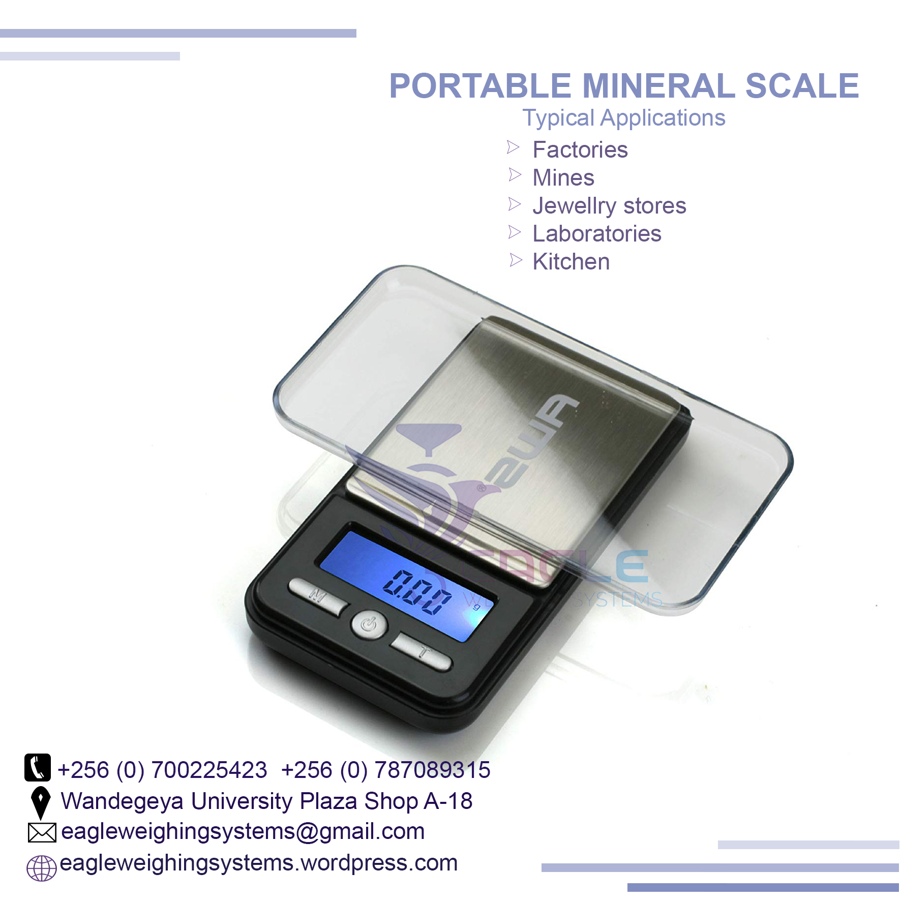 Affordable Mineral weighing Scales For sale in Uganda'