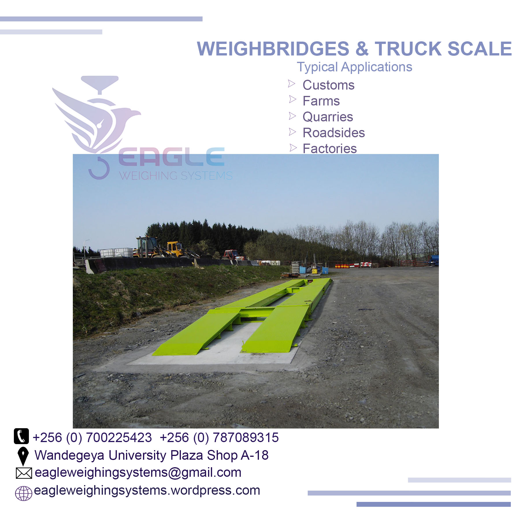 Commercial Truck Weight Scales'