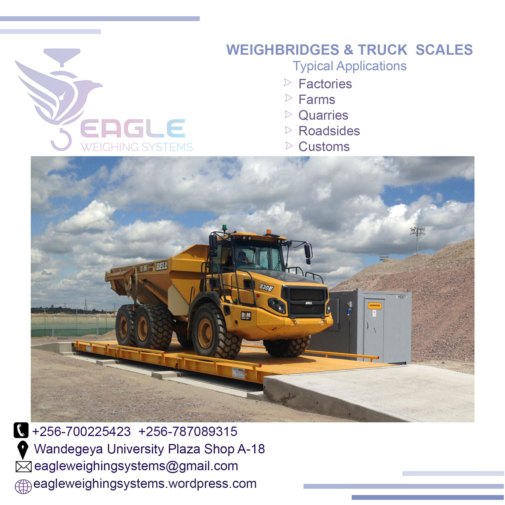 Truck Scale for Weighing Truck'