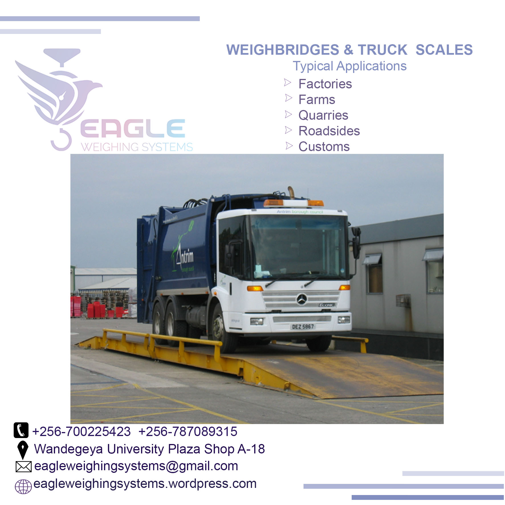 Truck Axle Weight Scale'