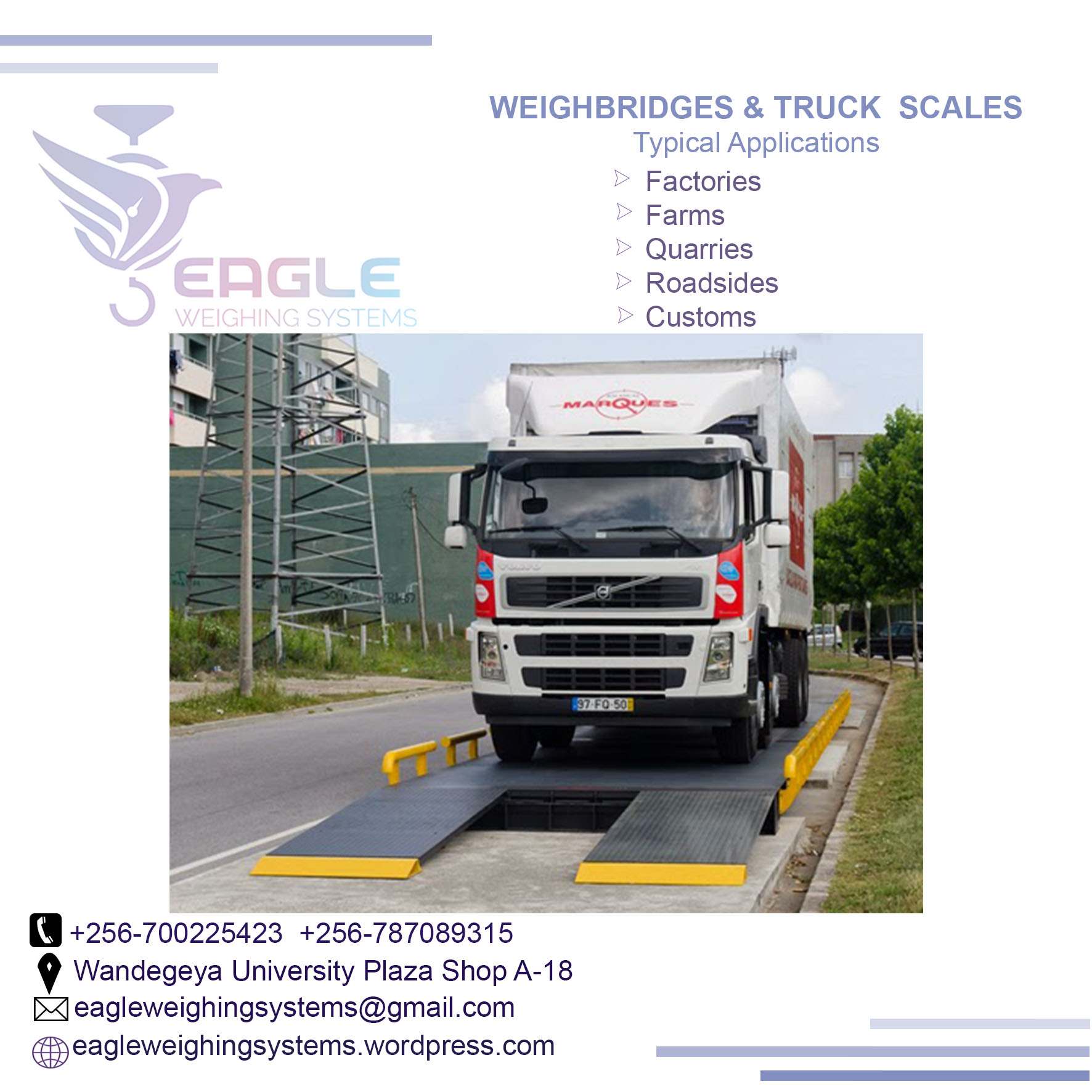 Heavy Duty Weighbridge'