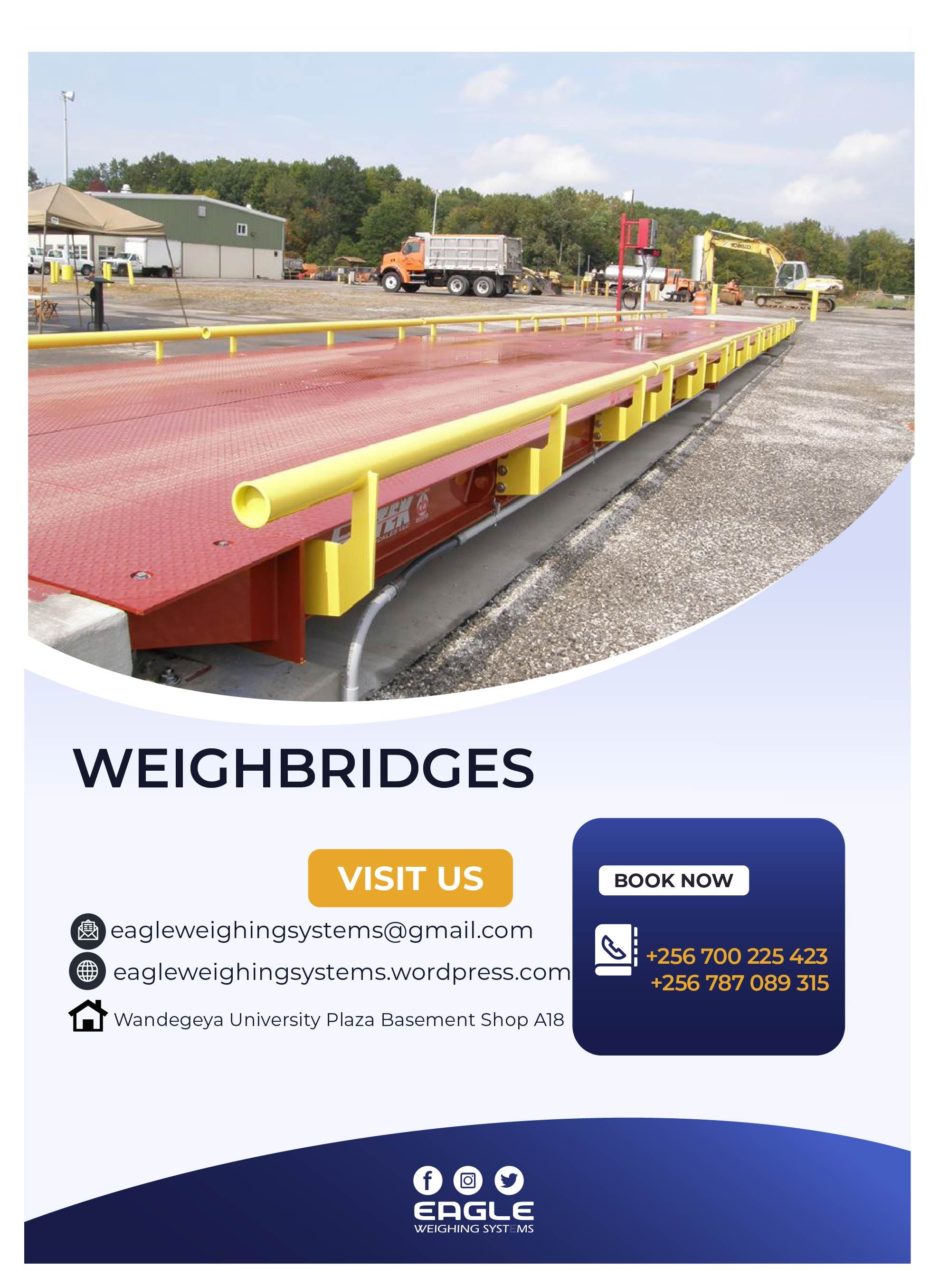 weighbridge digital car weighing scale'