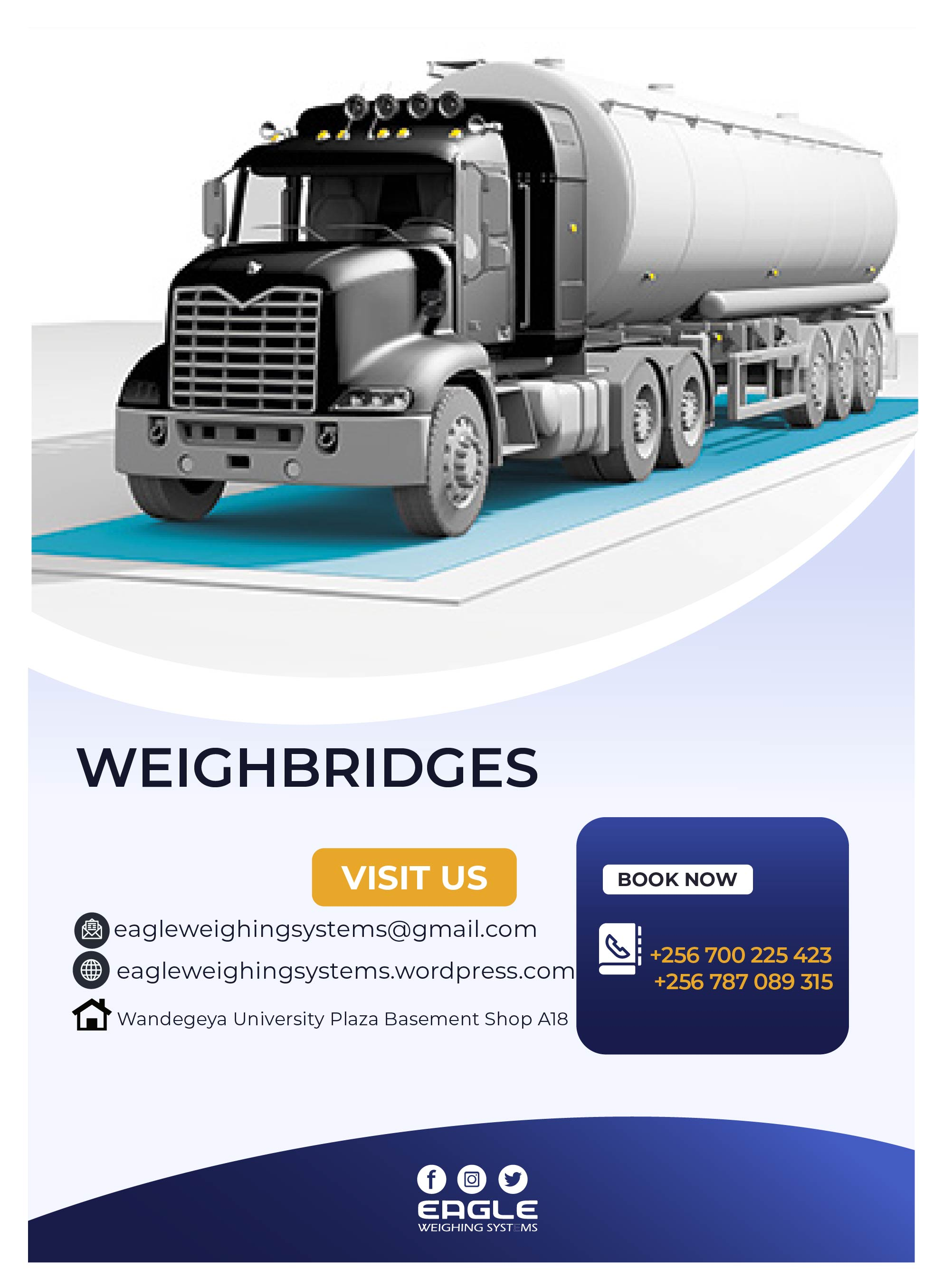 Movable Road Weigh Bridge manufacturer'