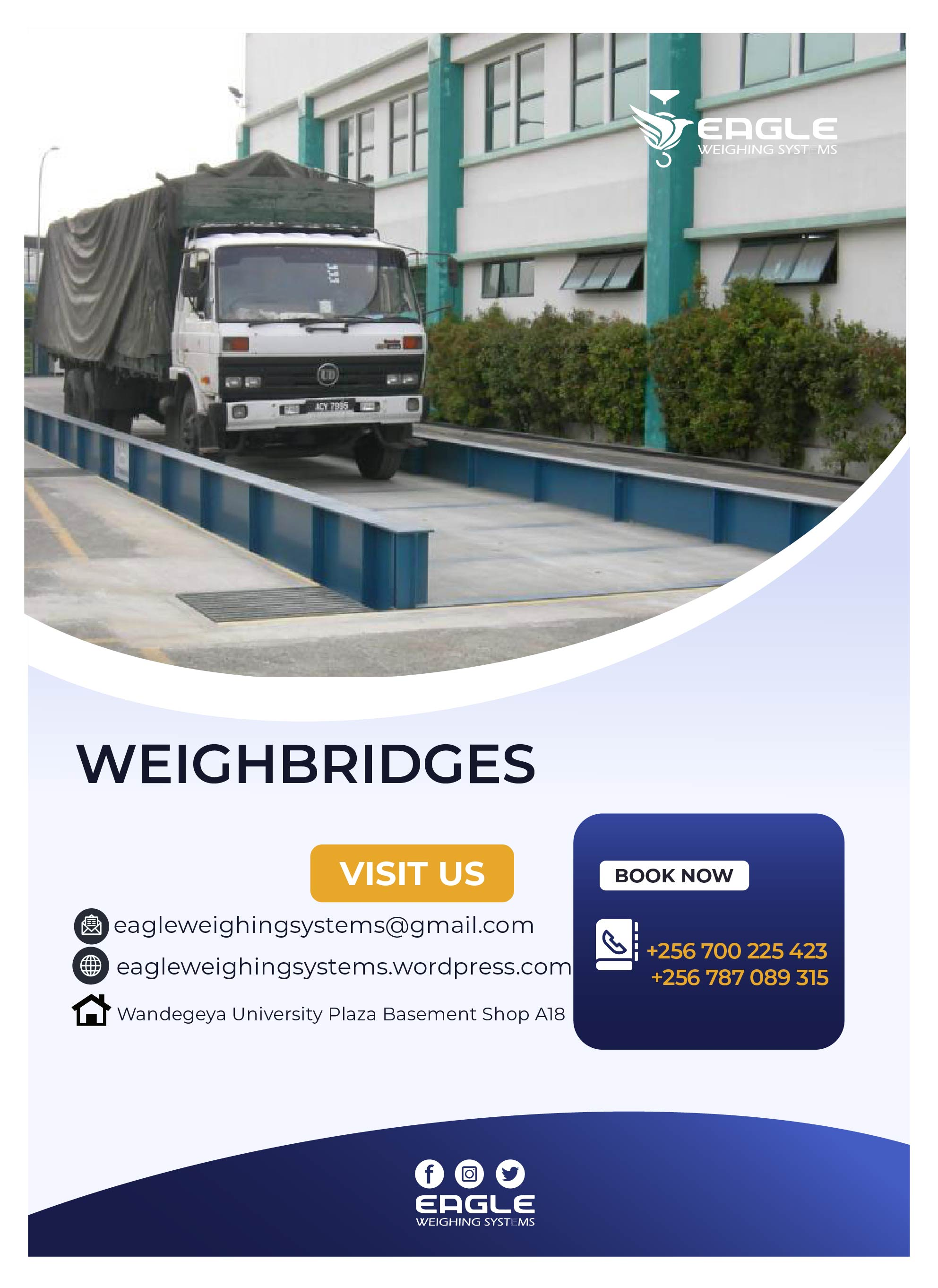 5-500ton Electronic Weighbridge'