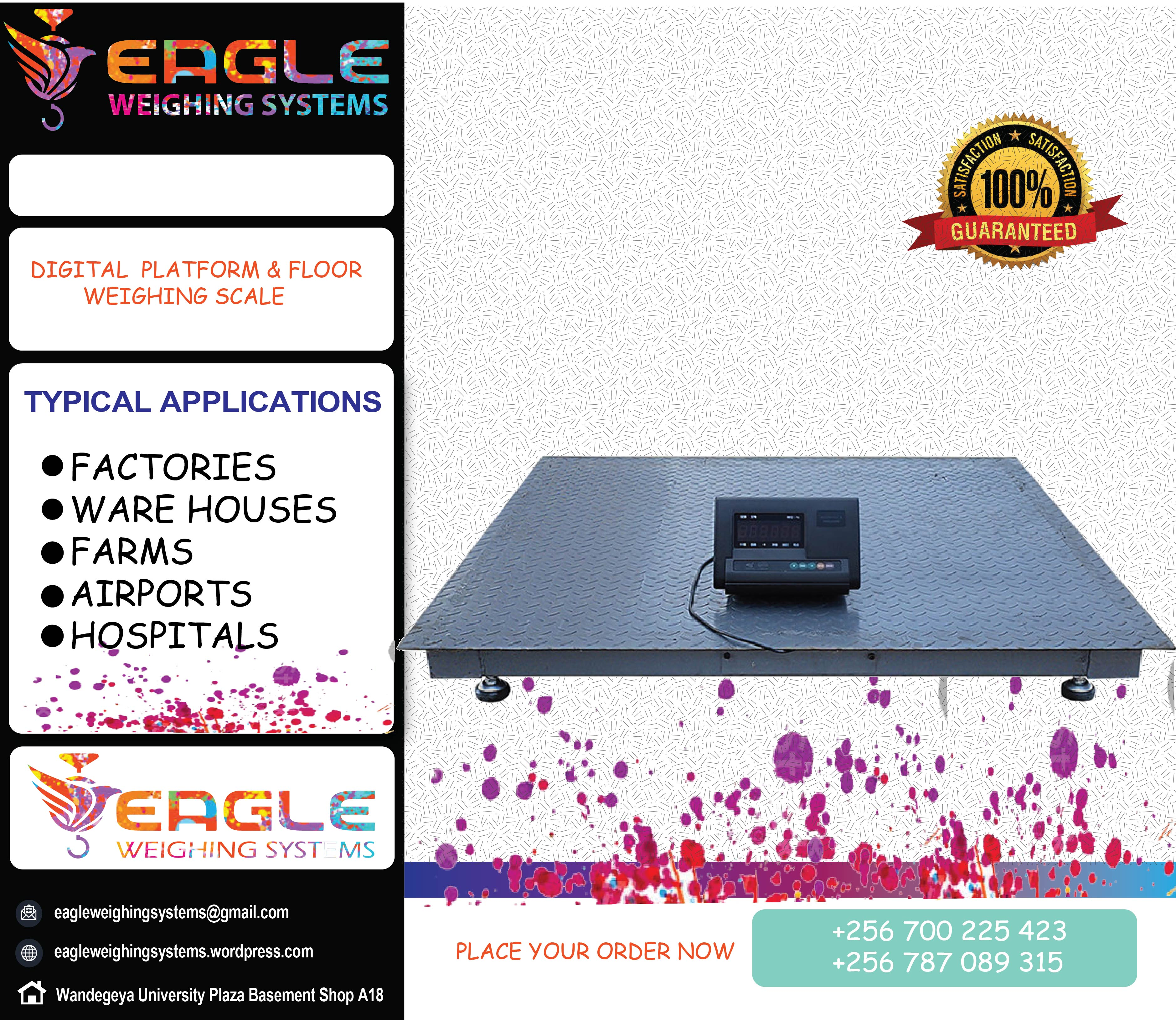 Electronic Industrial platform scales'