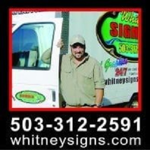 Whitney Signs 24/7 Logo