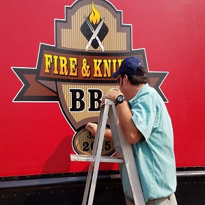 Truck Lettering'