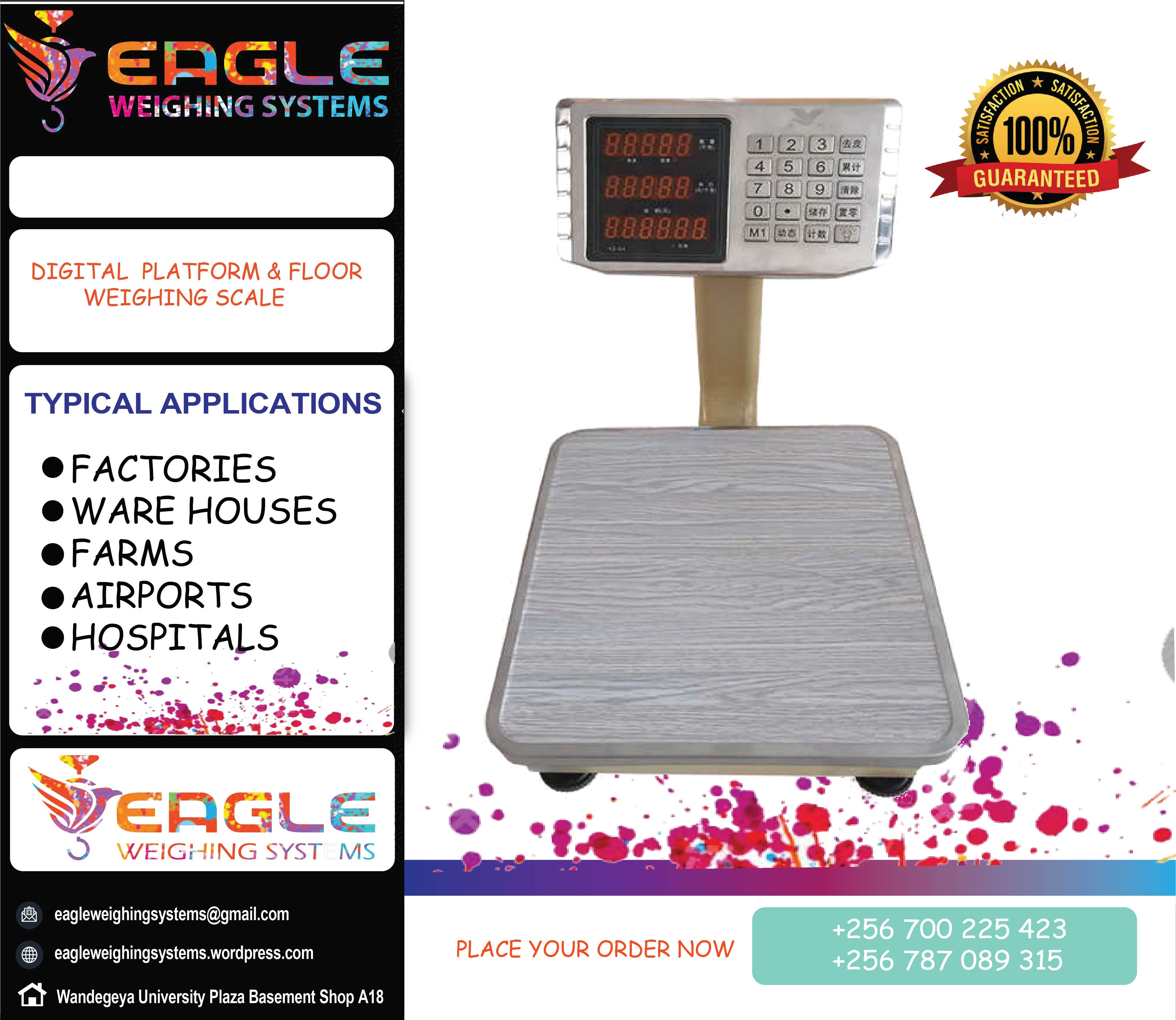 Digital platform weighing scales in Kampala'