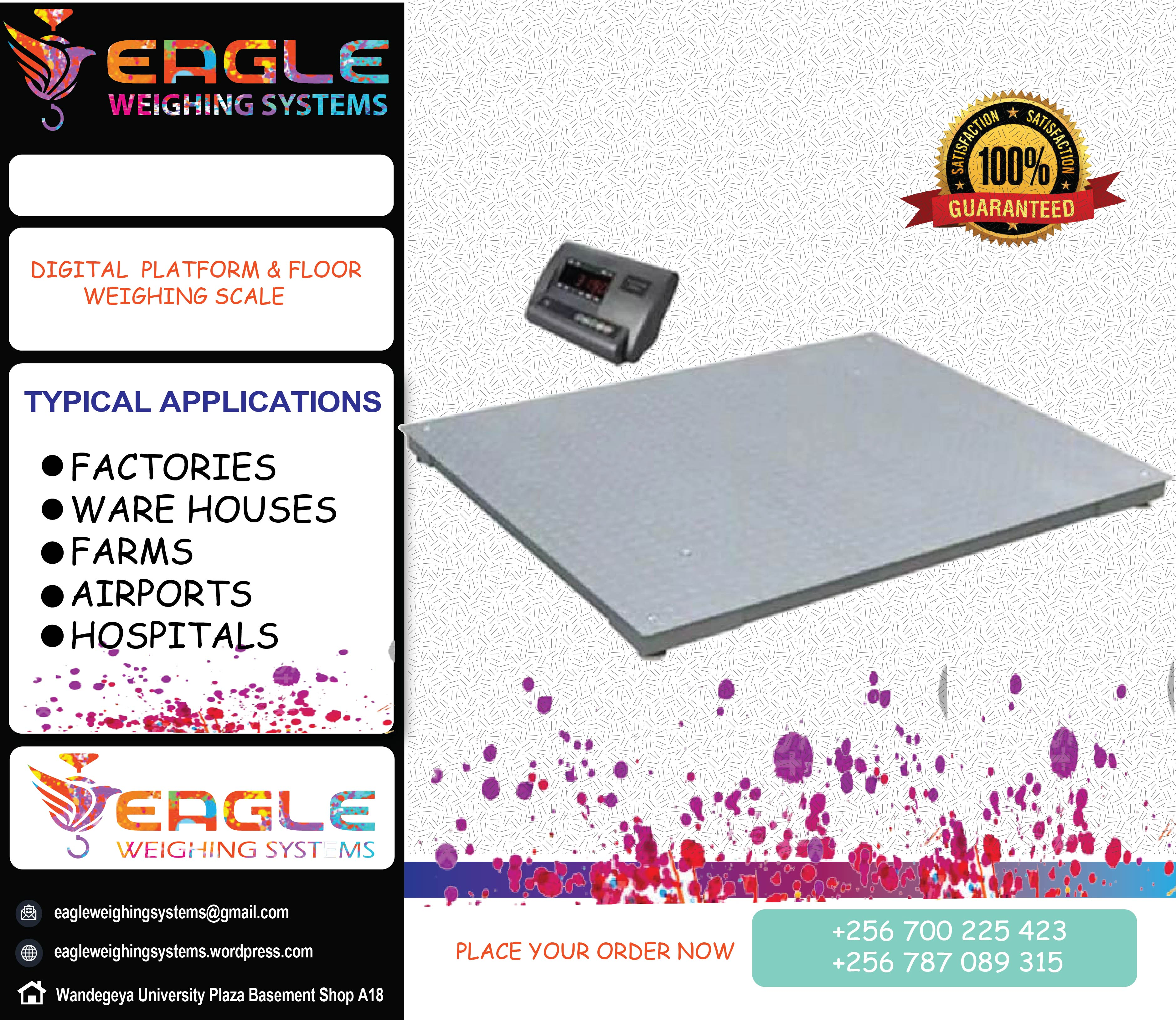 Digital weight 3 ton electric warehouse weighing scales'