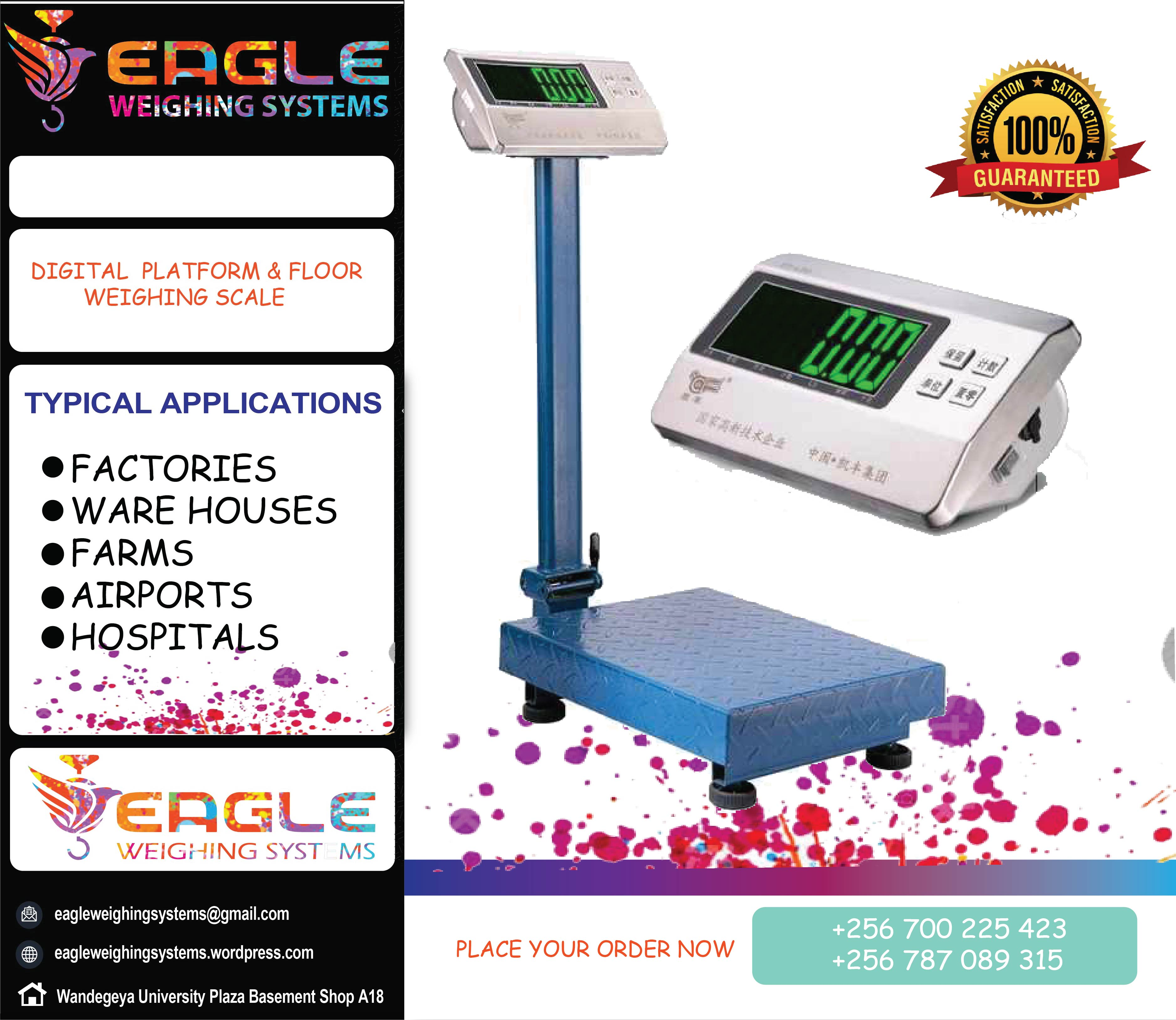 Platform weighing scale bench digital type'