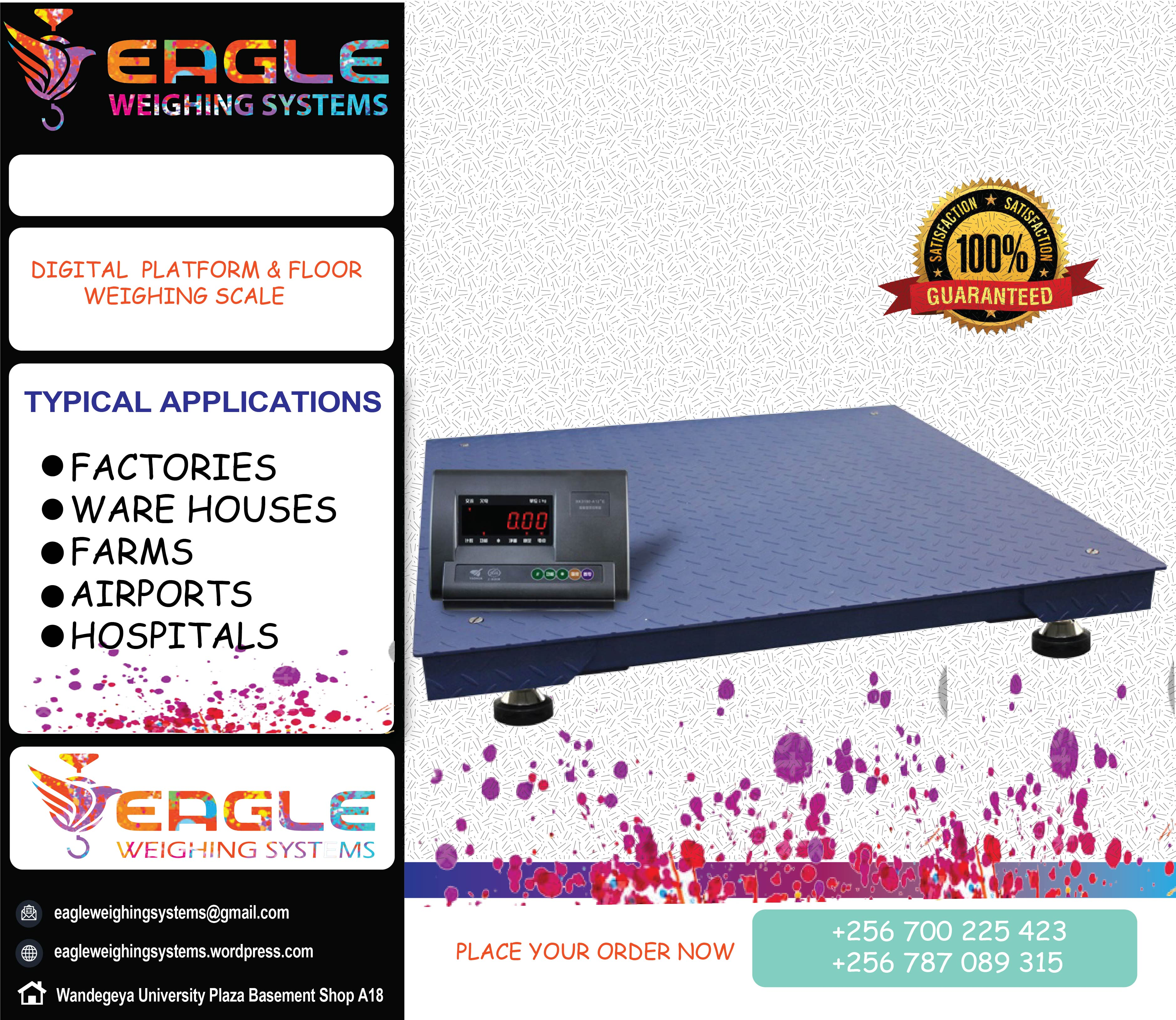 Electronic Industrial platform scales'