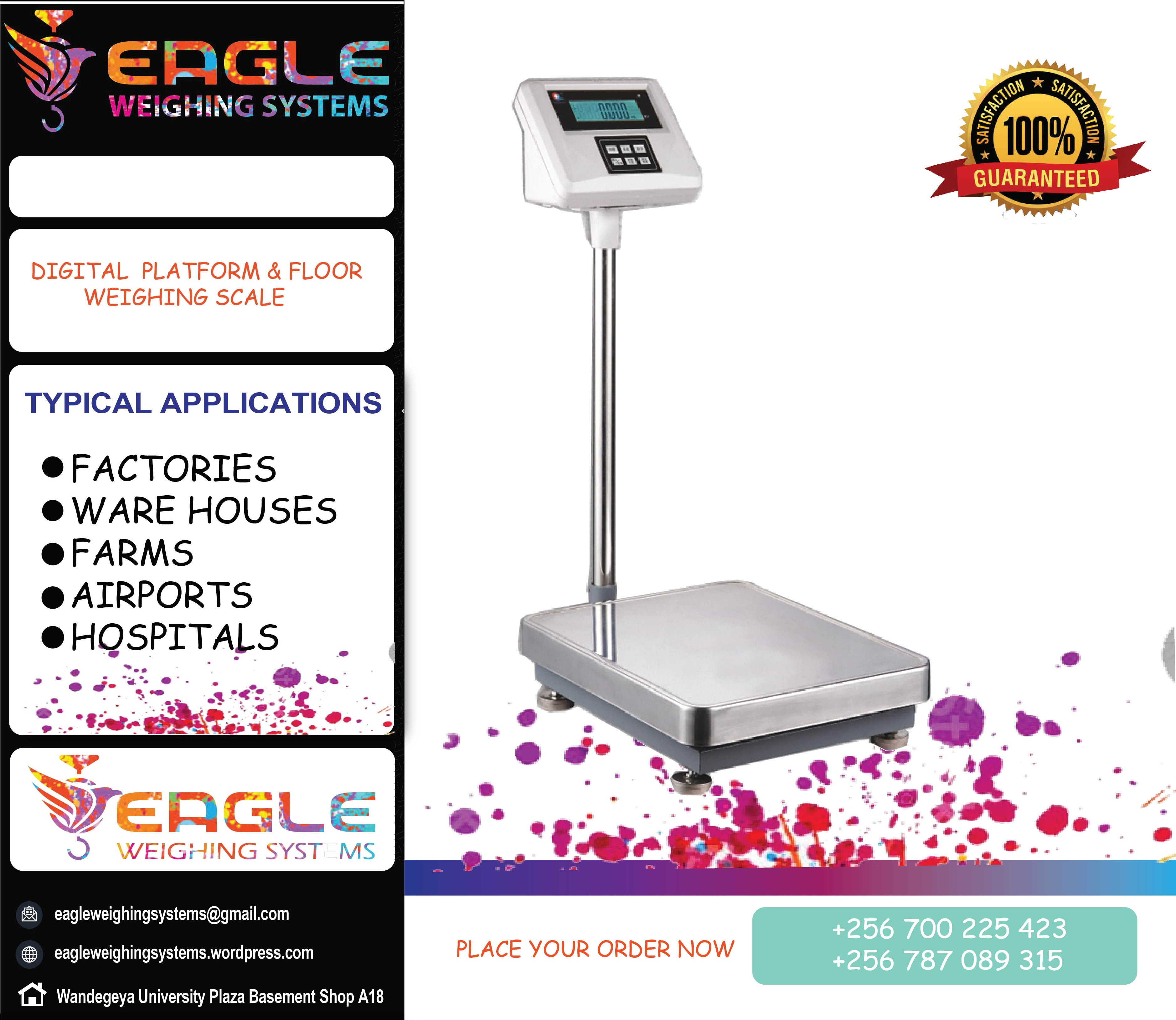 platform weighing scales supplier in Entebbe'