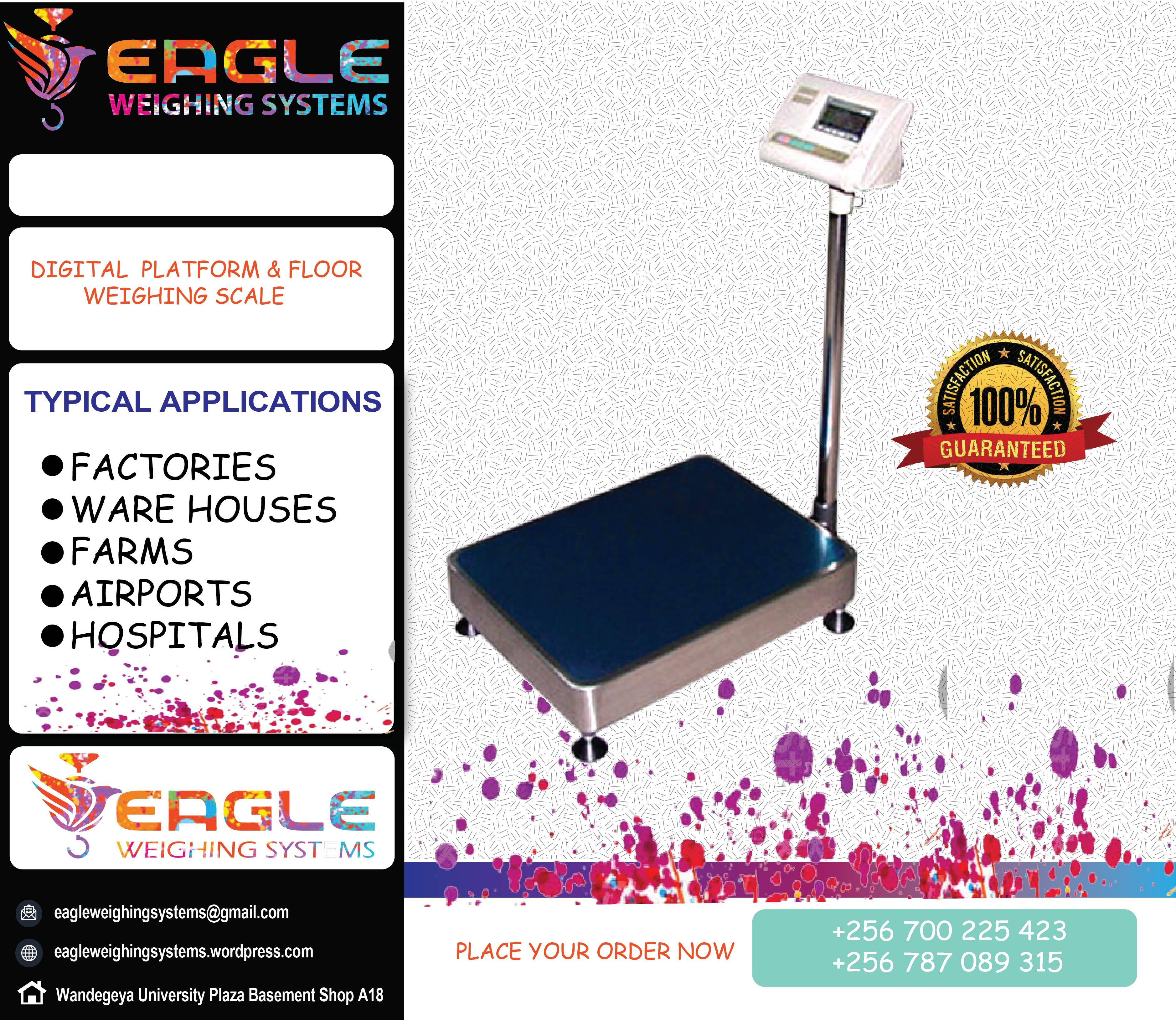 Platform balance weight scales'