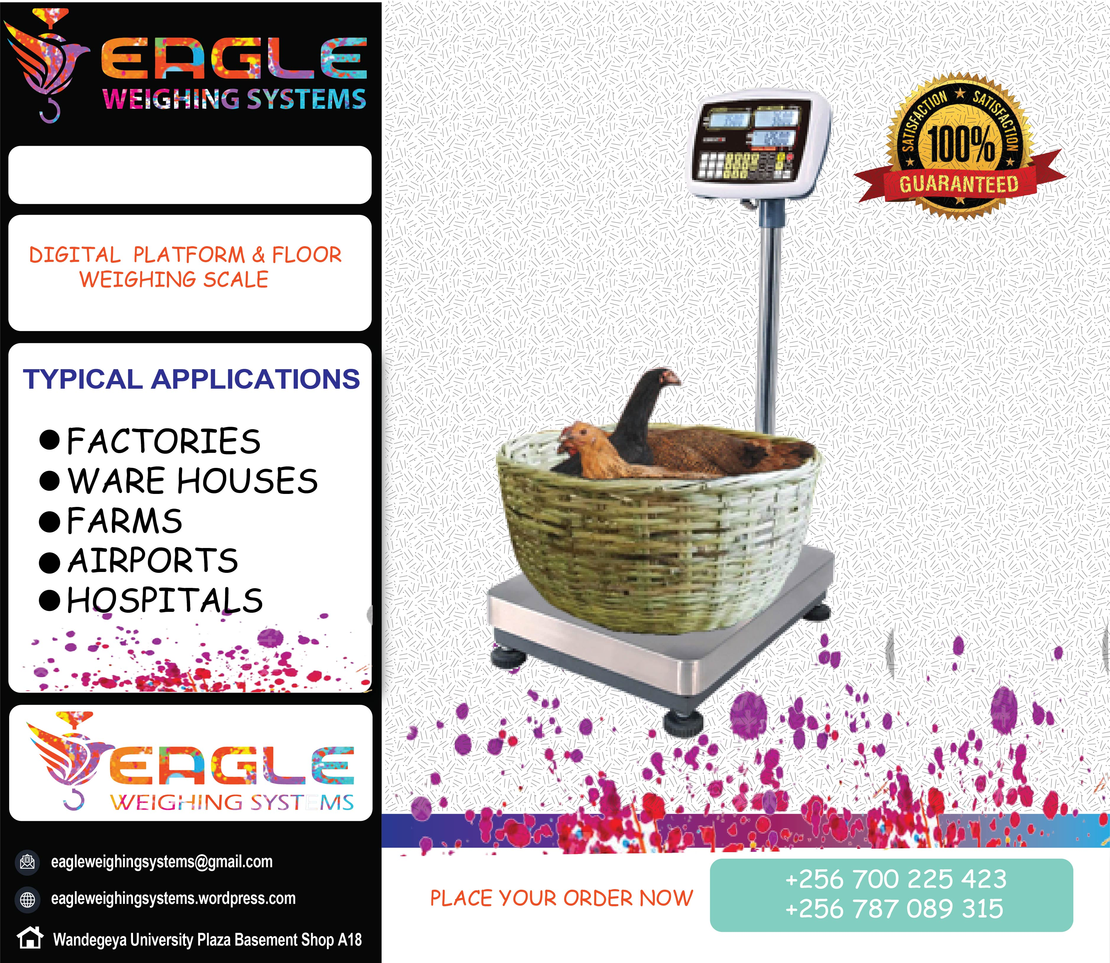 Platform weighing scale bench digital type'