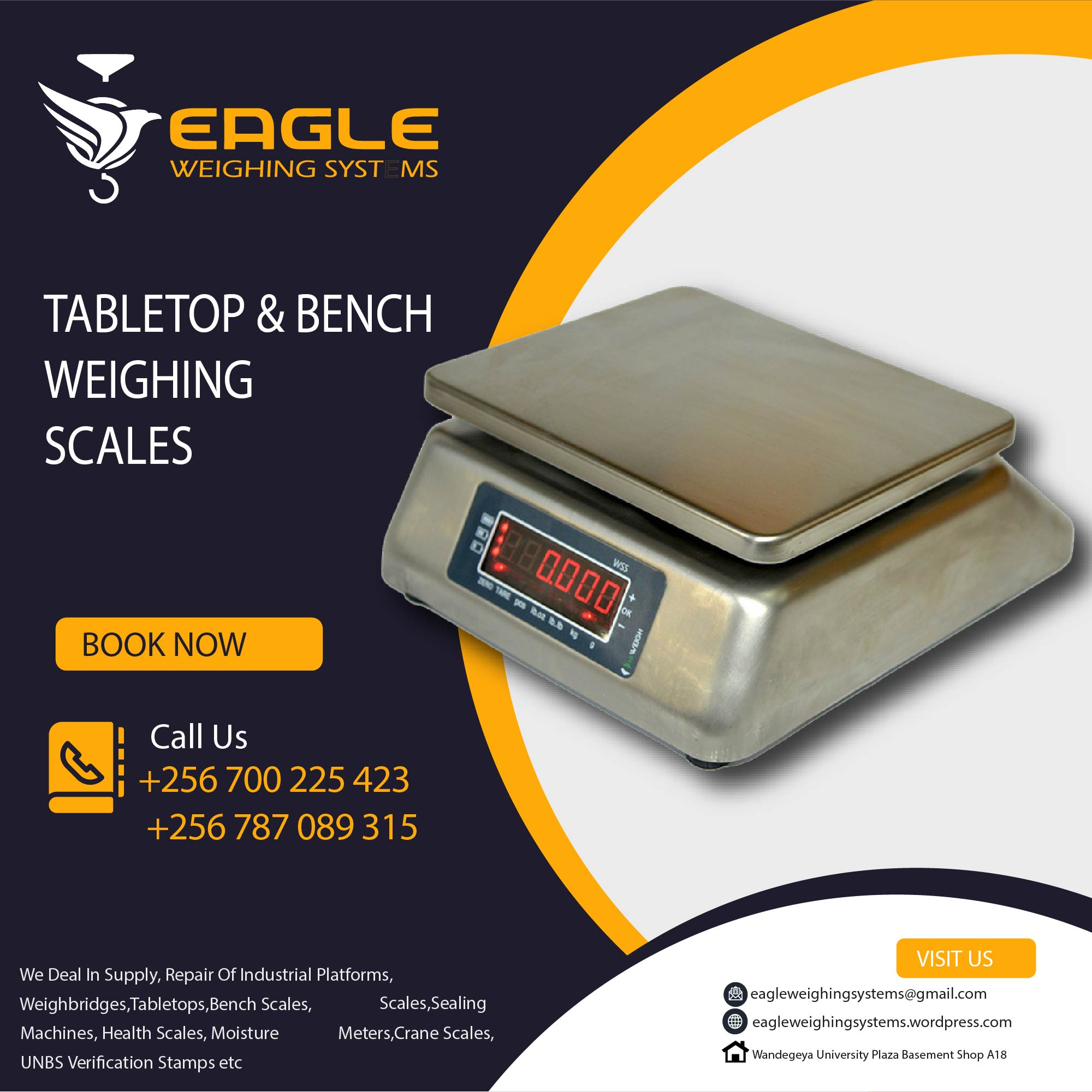 Digital Precision Industrial Weighing Scales'