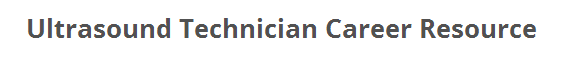 career as an Ultrasound Technician'