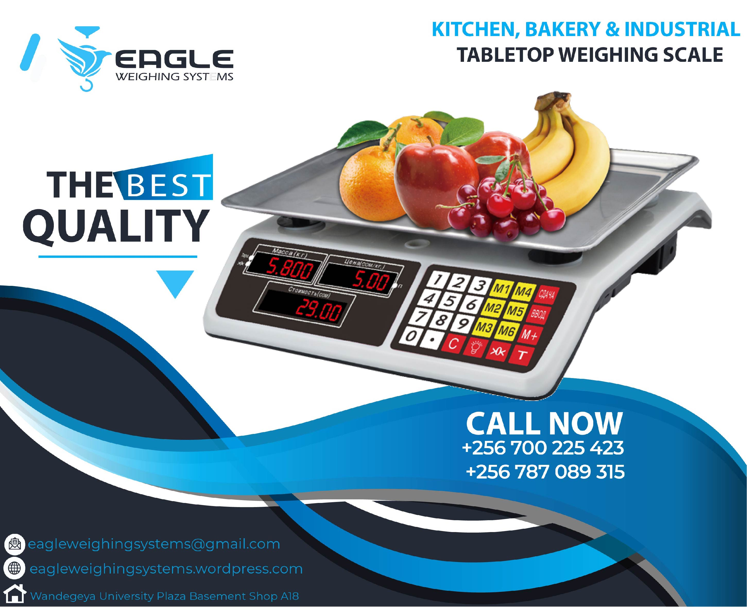 Table Top Electronic Nutrition weighing scales'