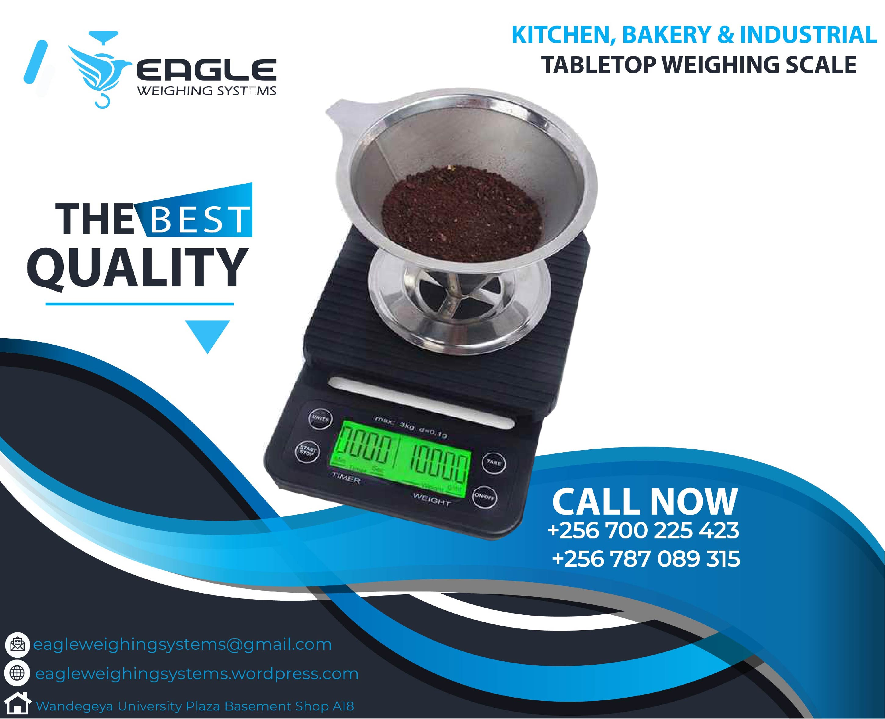 Household Plastic Kitchen Weighing Scales'