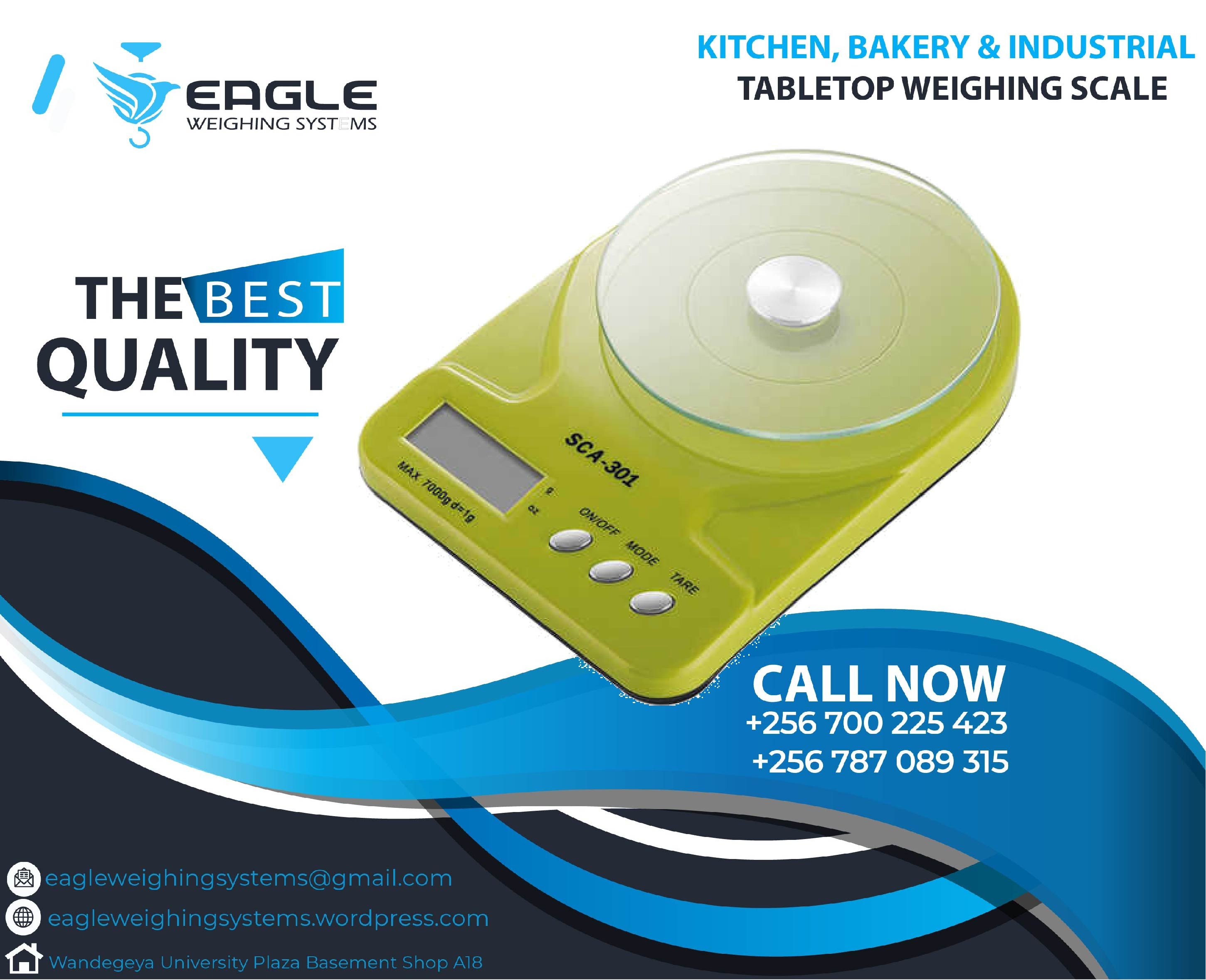 Digital Table Top 6kg weighing scales'